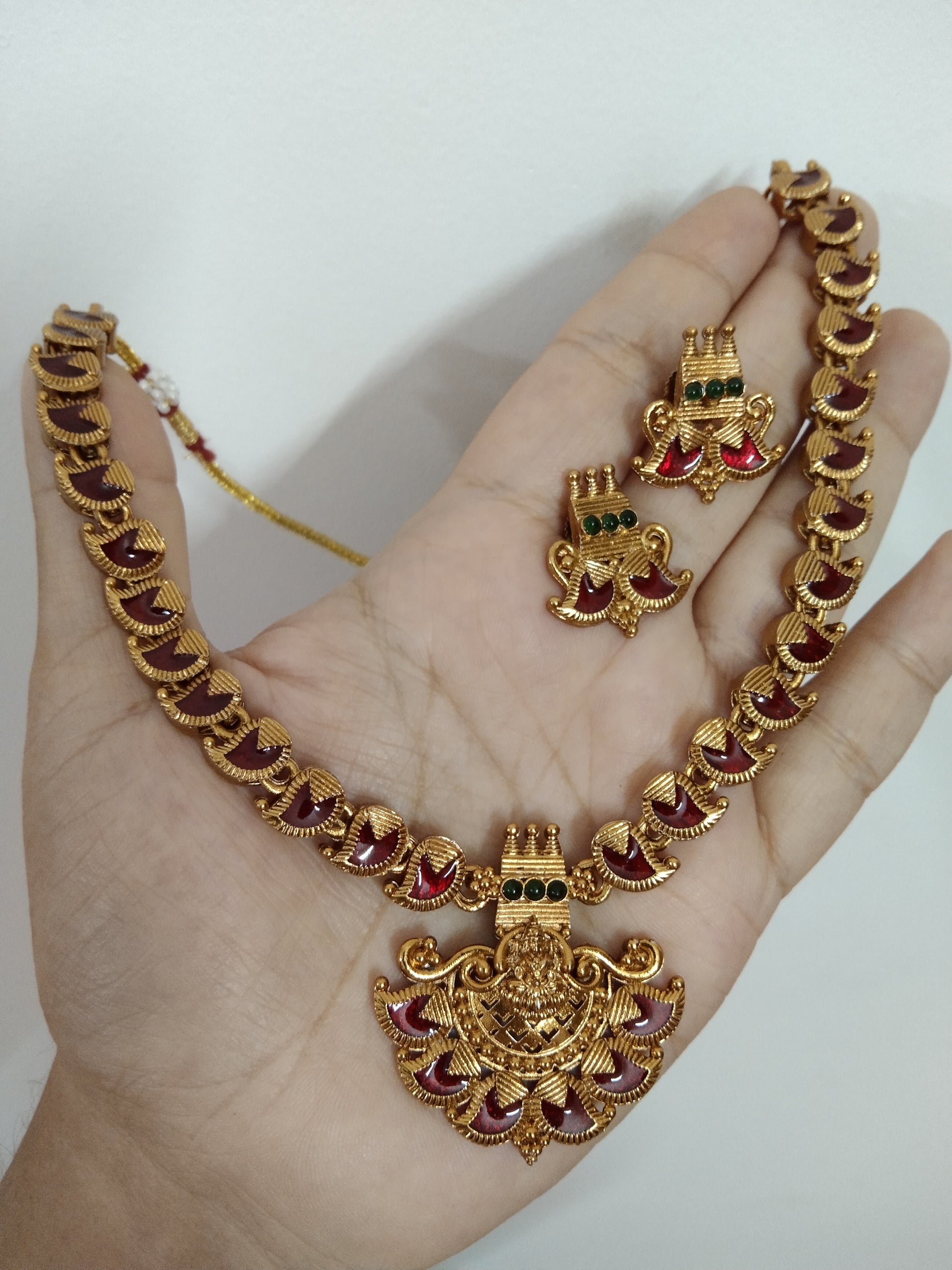 Lakshmi Palakka Necklace set