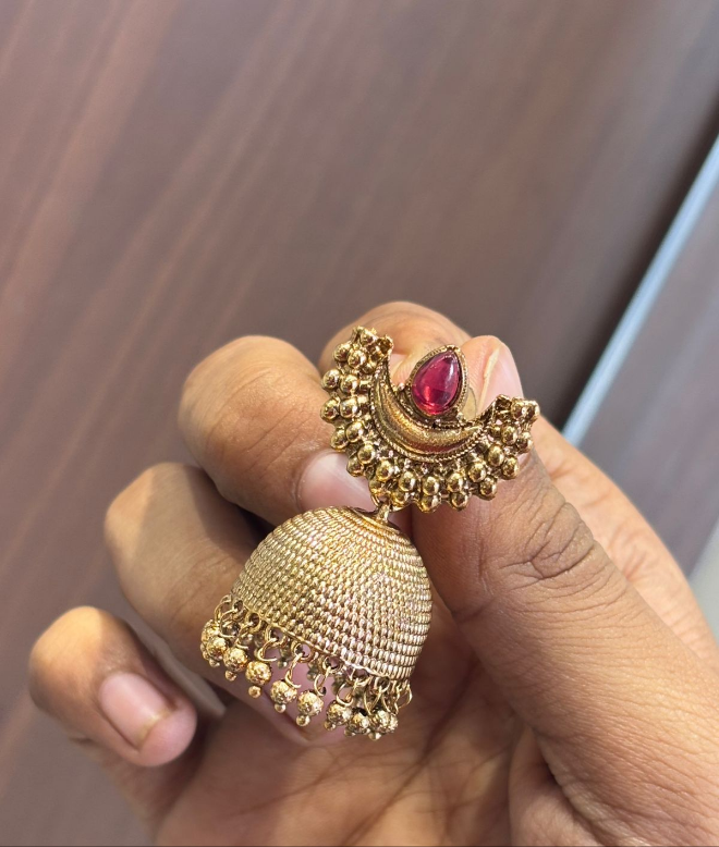 Half Moon Jhumka