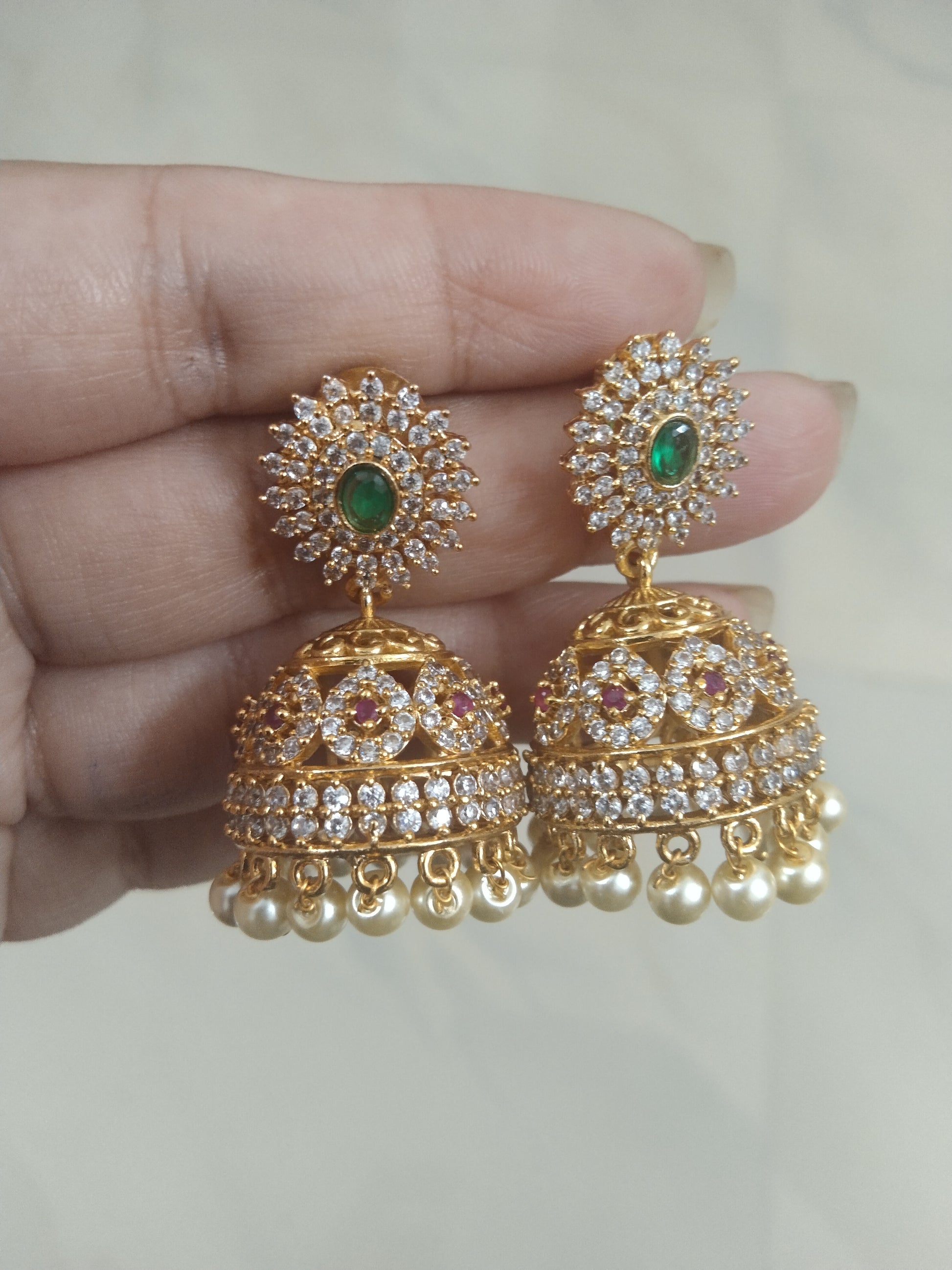 AD Jhumka Earring