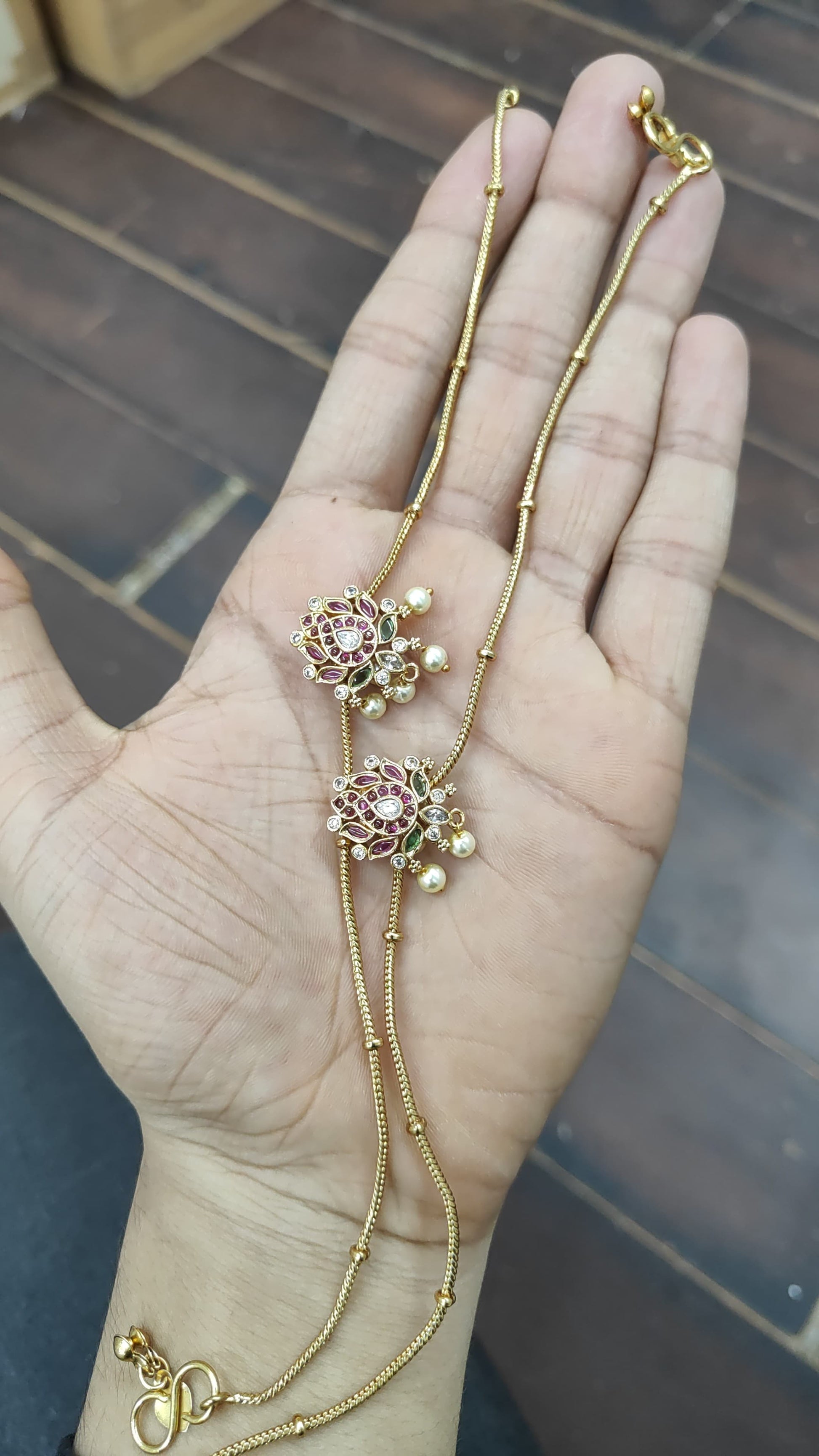 Lotus Kemp Anklet