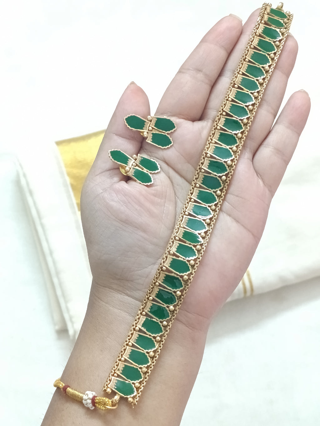 Fusion Palakka Choker Set V7