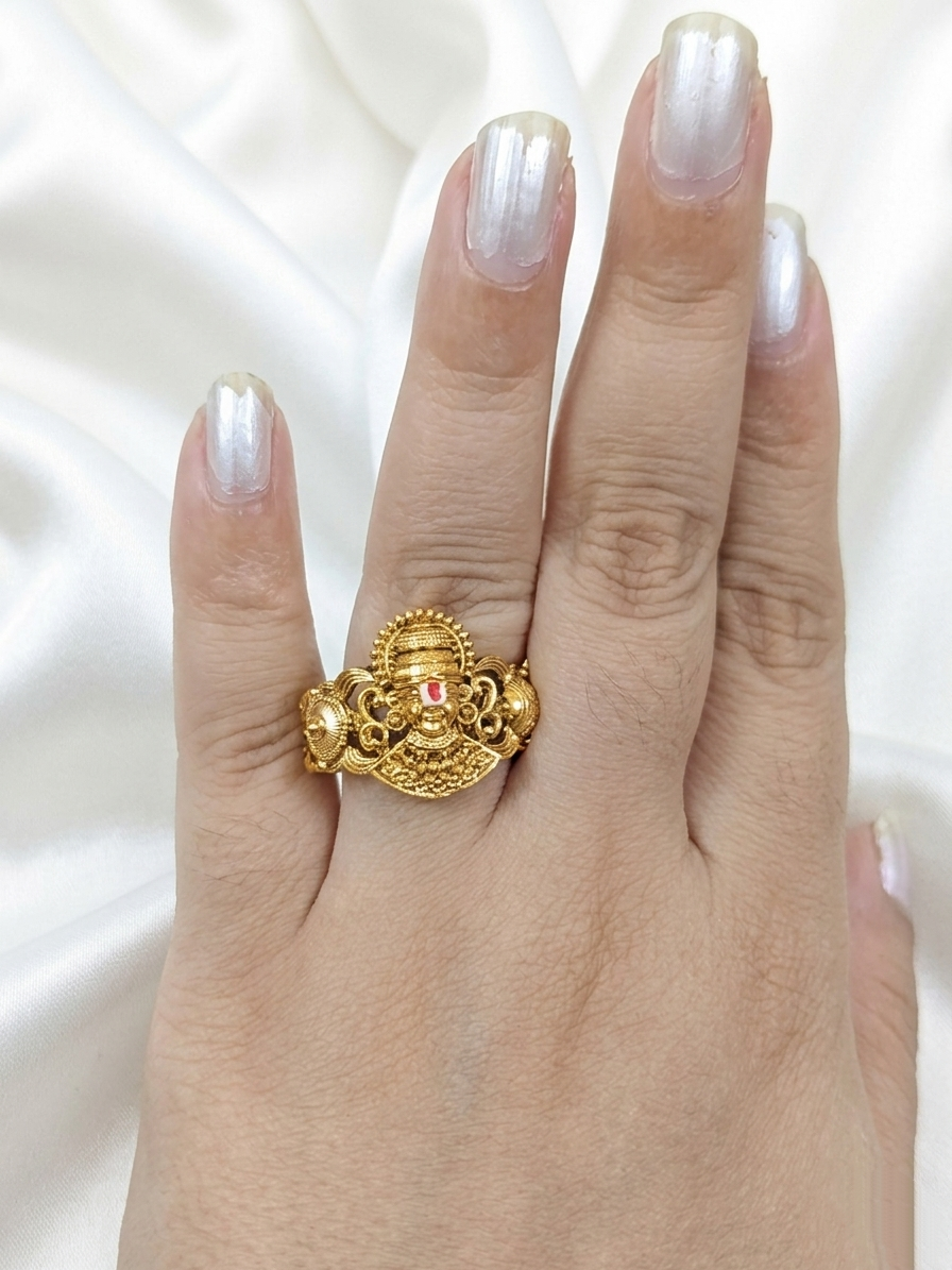 Balaji Adjustable Finger Ring