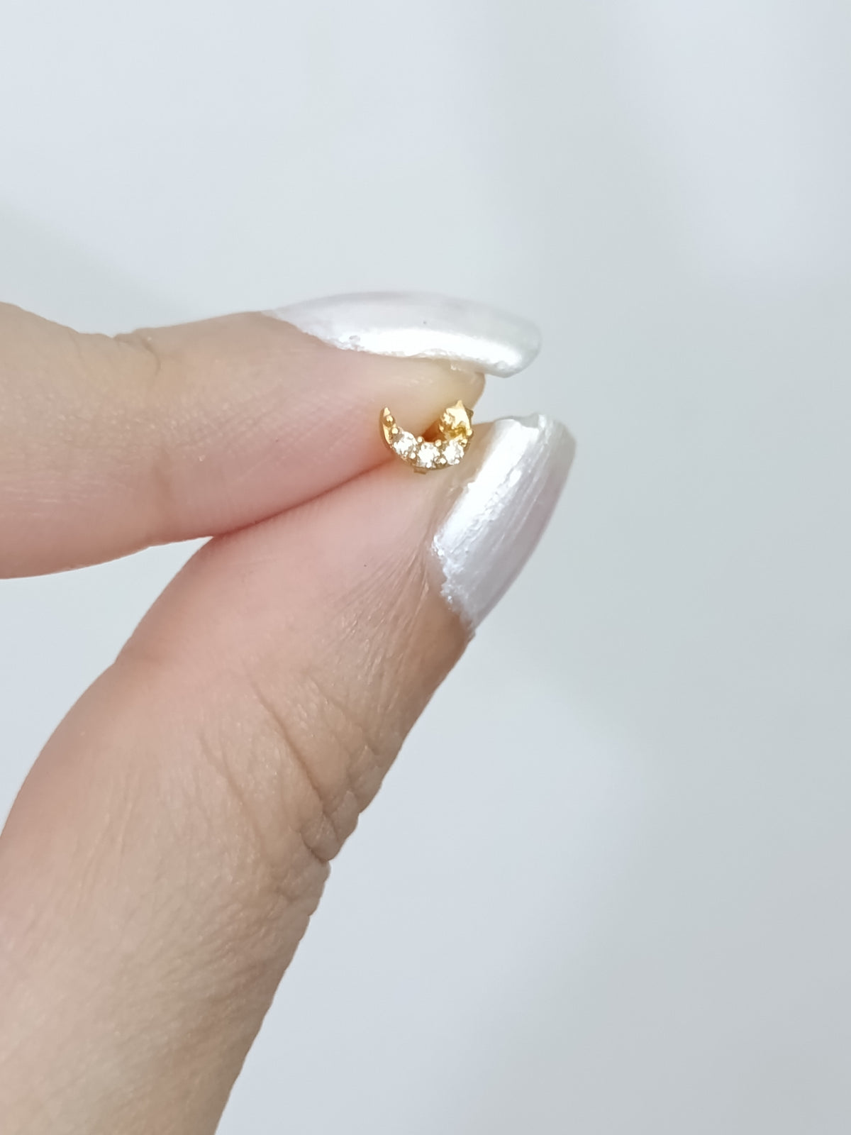 Micro Polish AD Halfmoon Nosepin