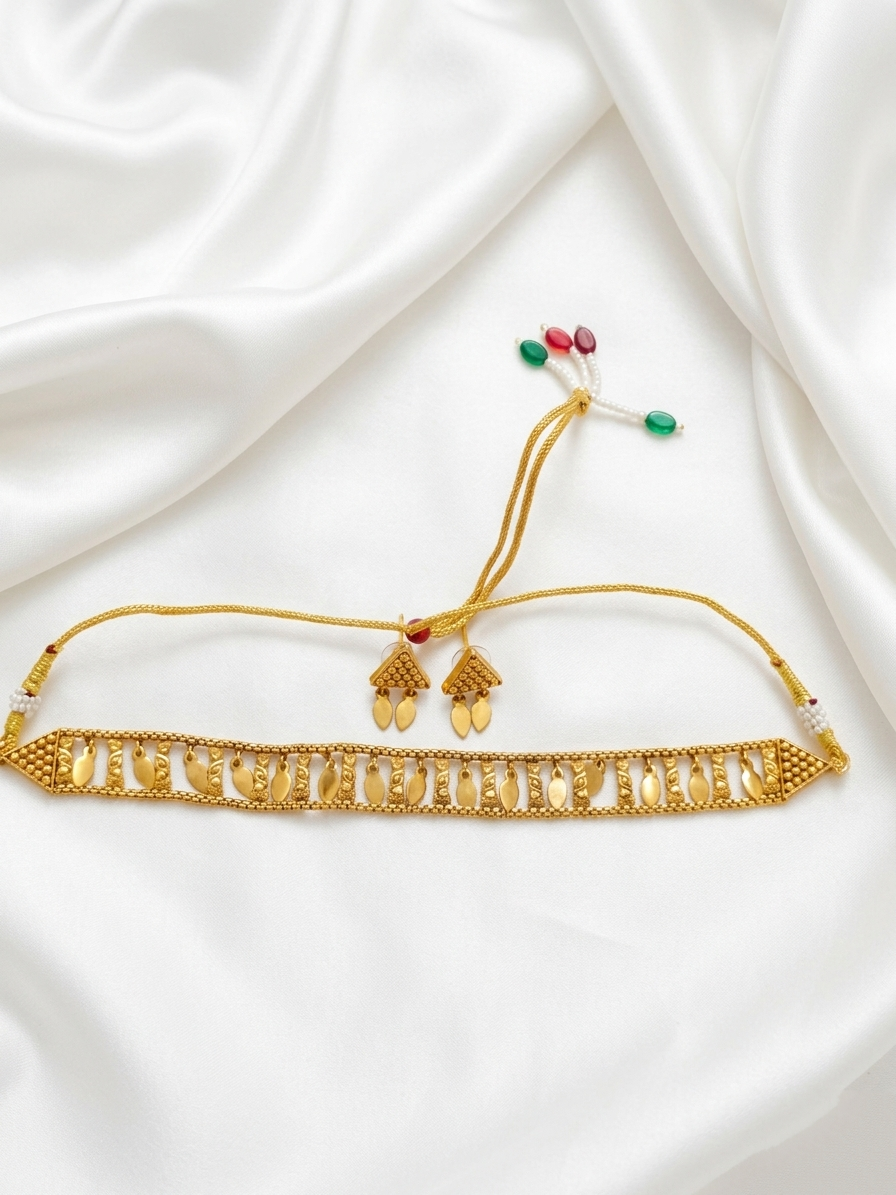 Antique Elakathali Necklace Set