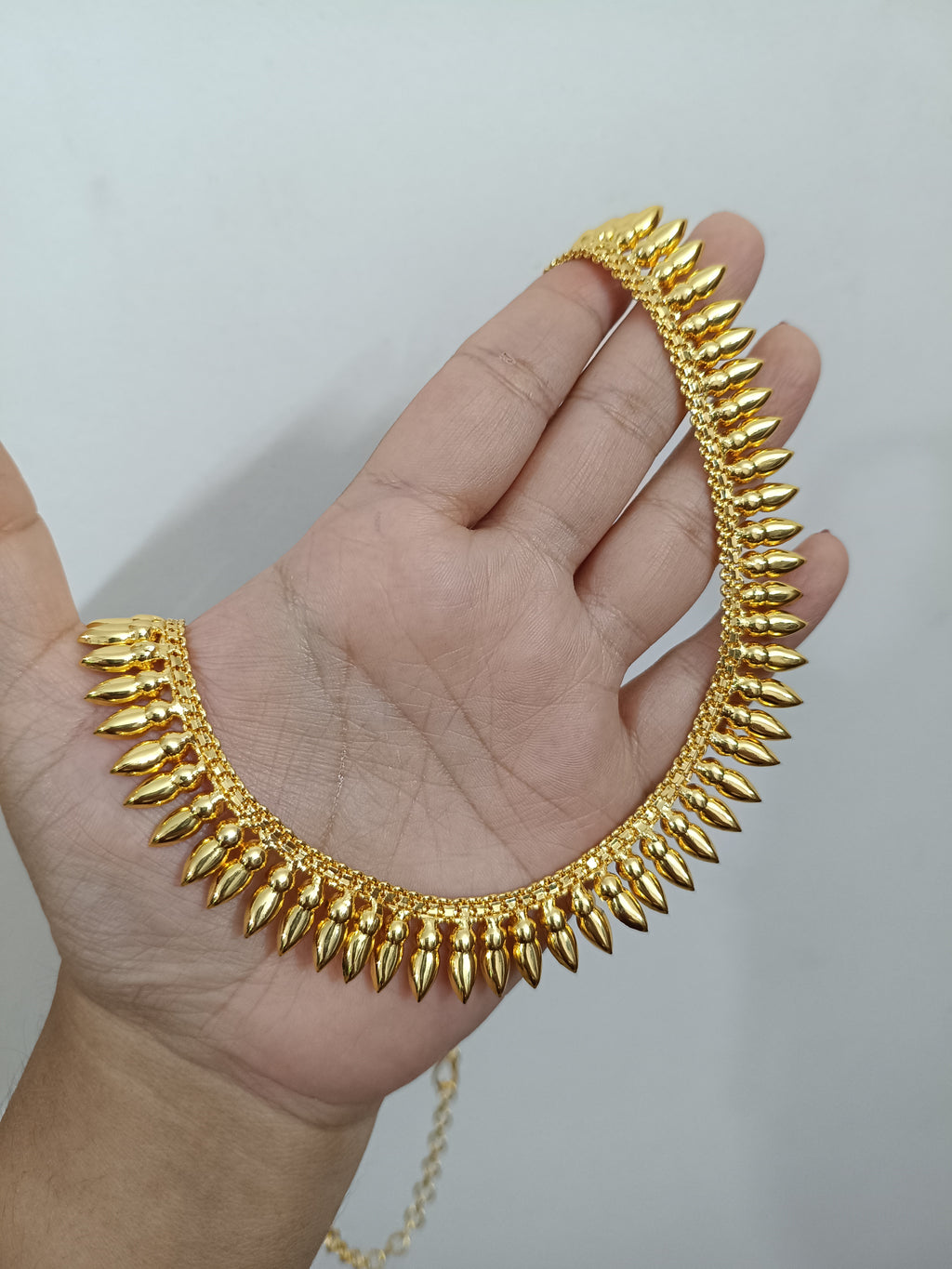 Micro Polish Mullamottu Long Necklace V2