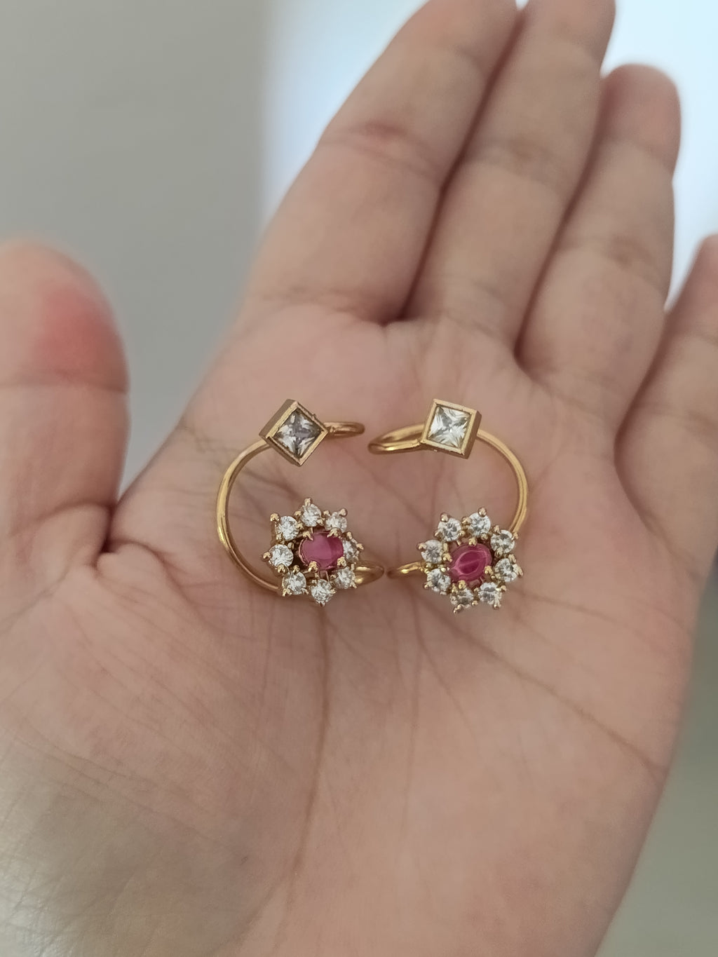 Floral Bugadi Earring V3