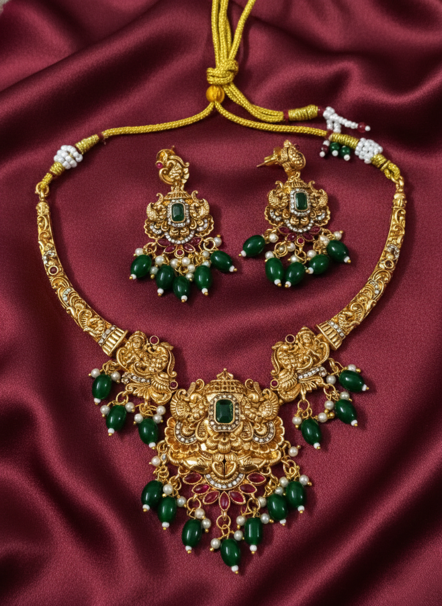 Non Idol AD Hasli Necklace Set V5