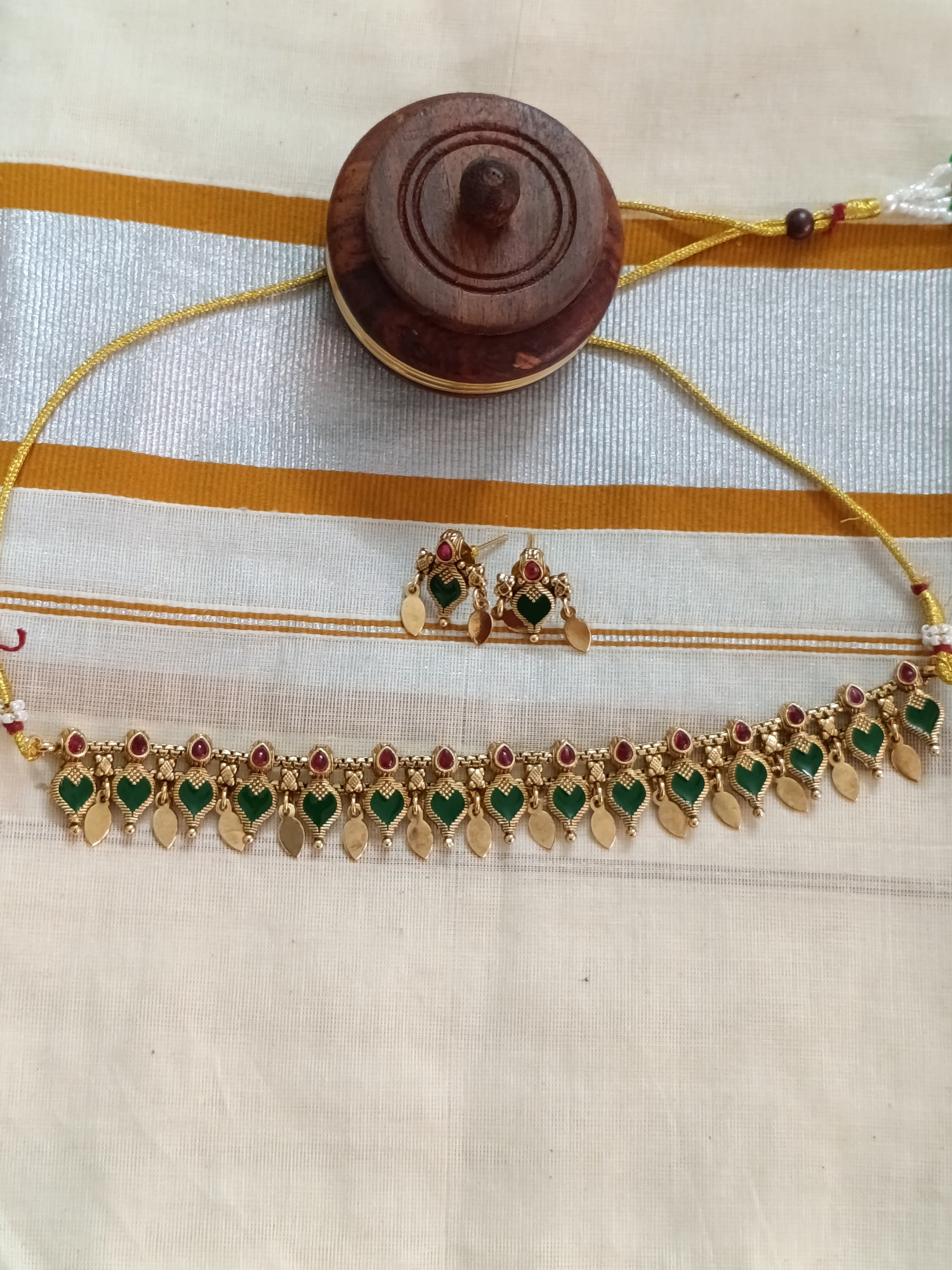 Palakka Elakathali Choker Set V2