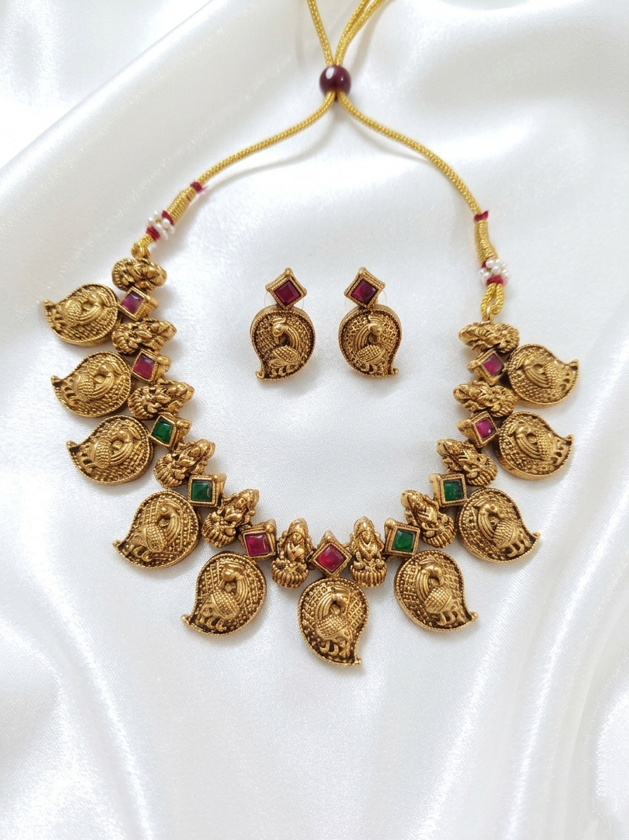 Lakshmi Mango Necklace