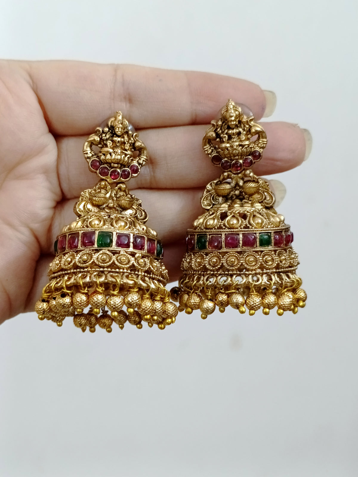 Lakshmi Jhumka Earring V9