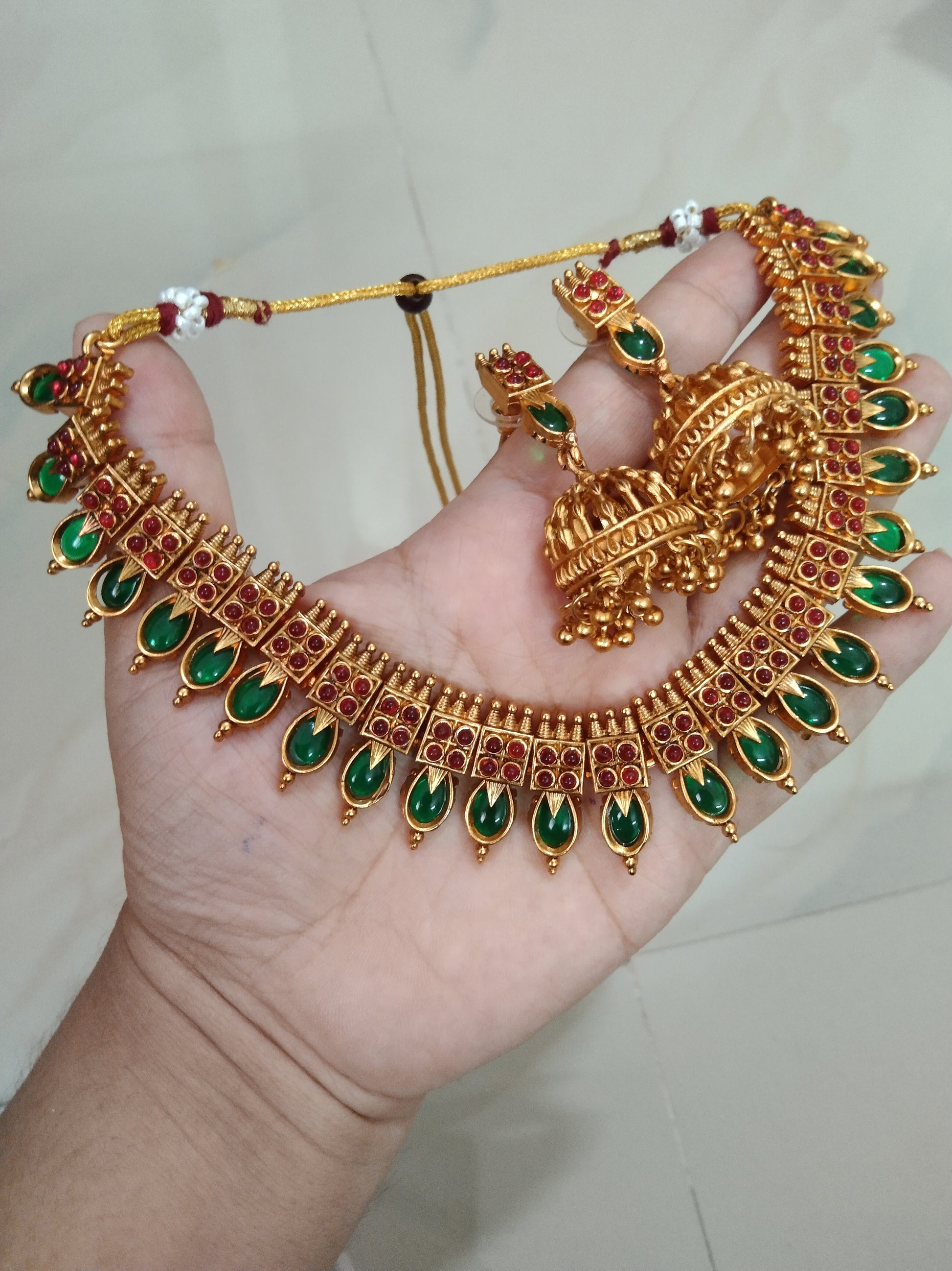 Nagapadam Necklace Set V7