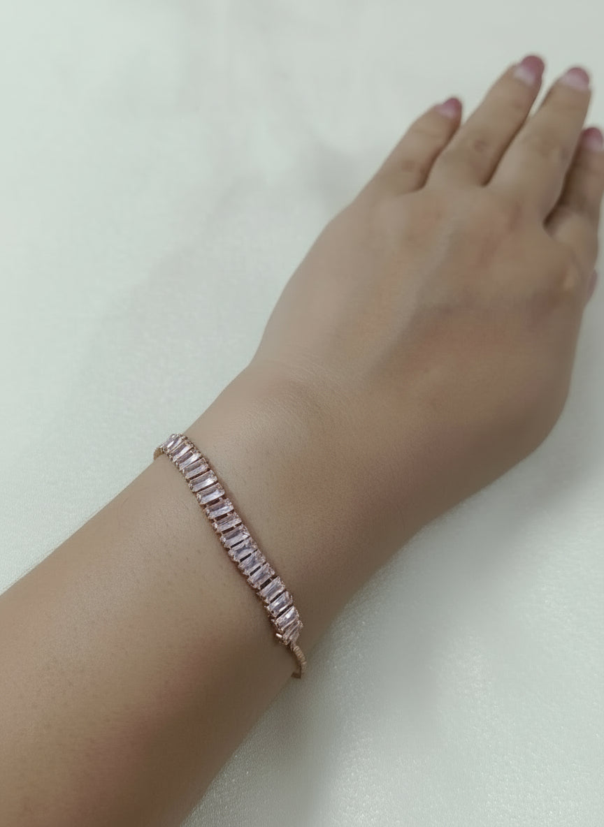 2 Line AD Bracelet