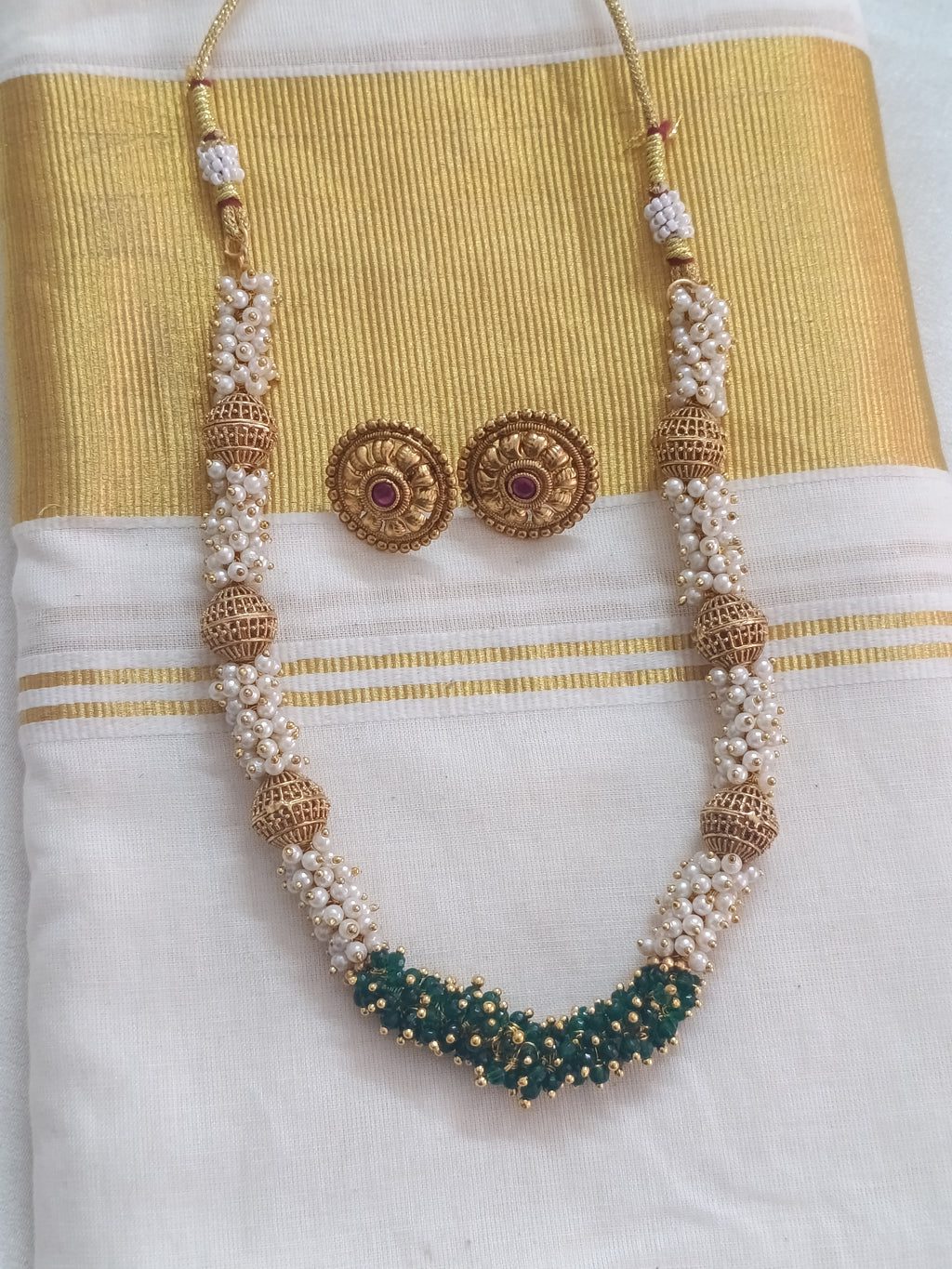 Pearl Necklace Set V220