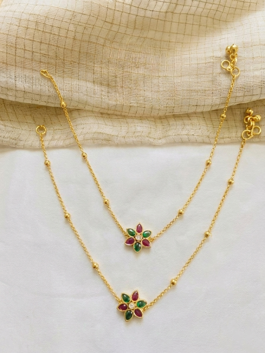 Kemp Flower Anklet