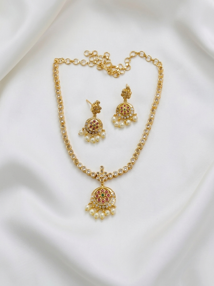 Micro Polish Attigai Necklace Set V2