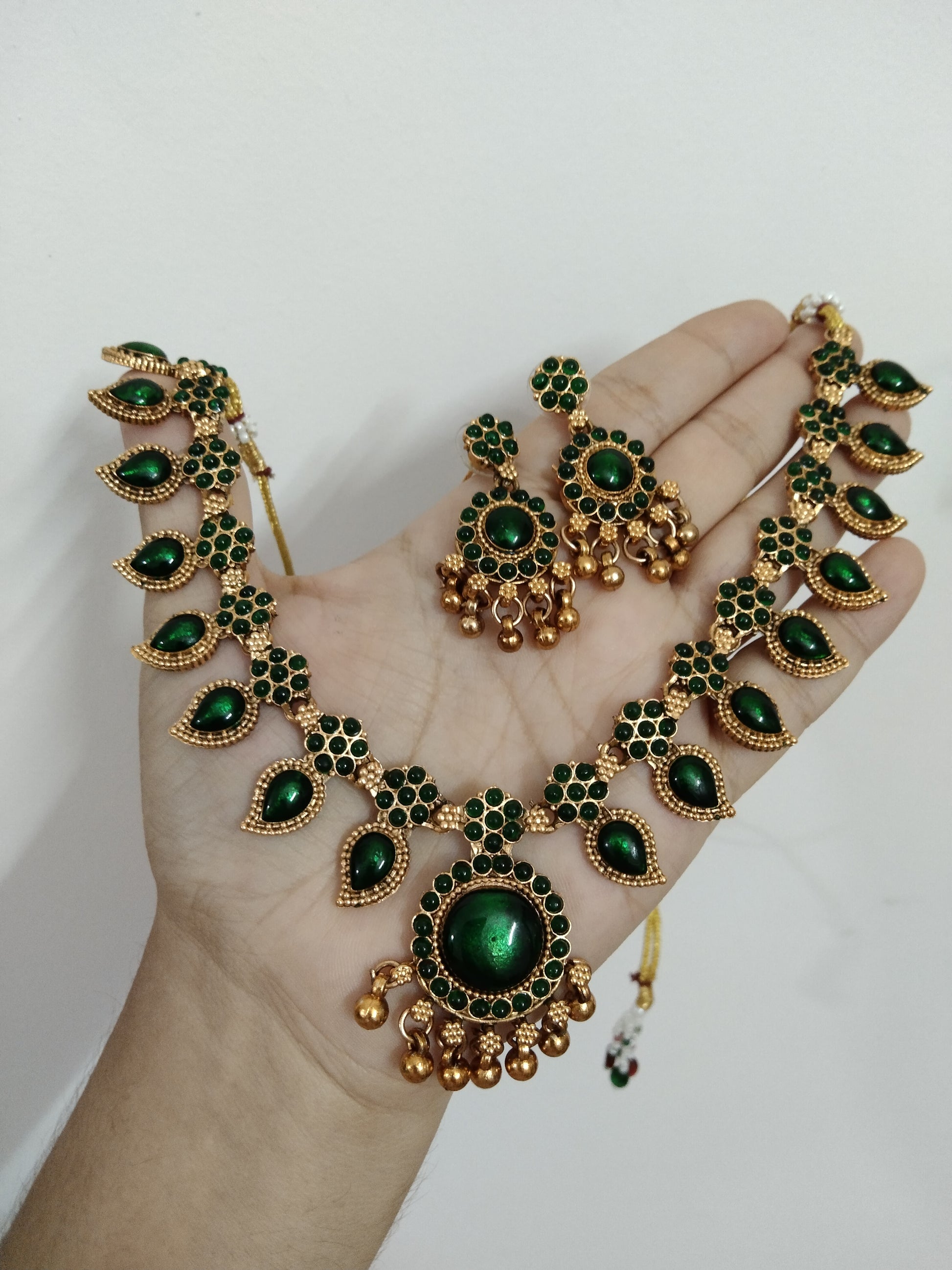 Anokhi Palakka Necklace set