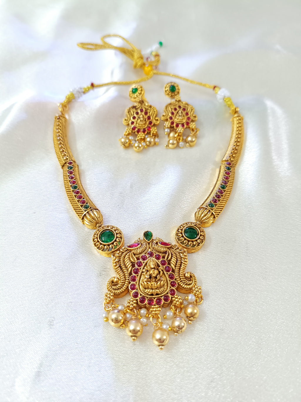 Lakshmi Hasli Necklace Set V2
