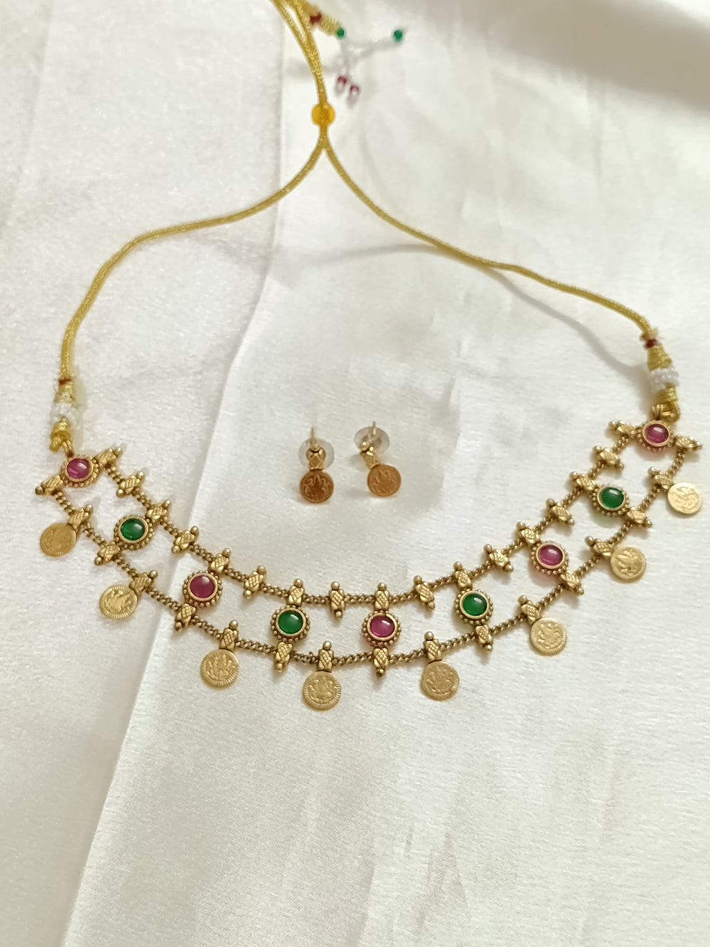 Lakshmi Kasu Necklace V1