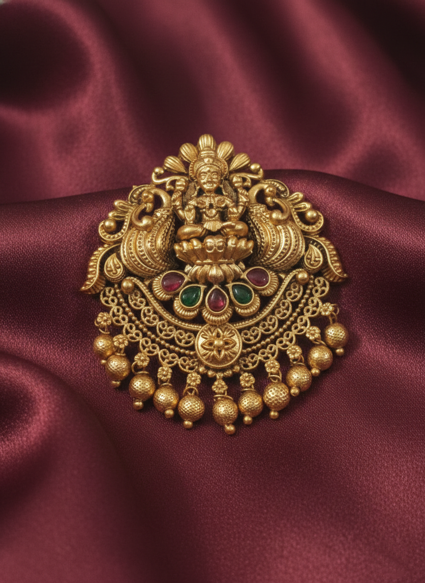 Lakshmi Kemp Stone Pendants