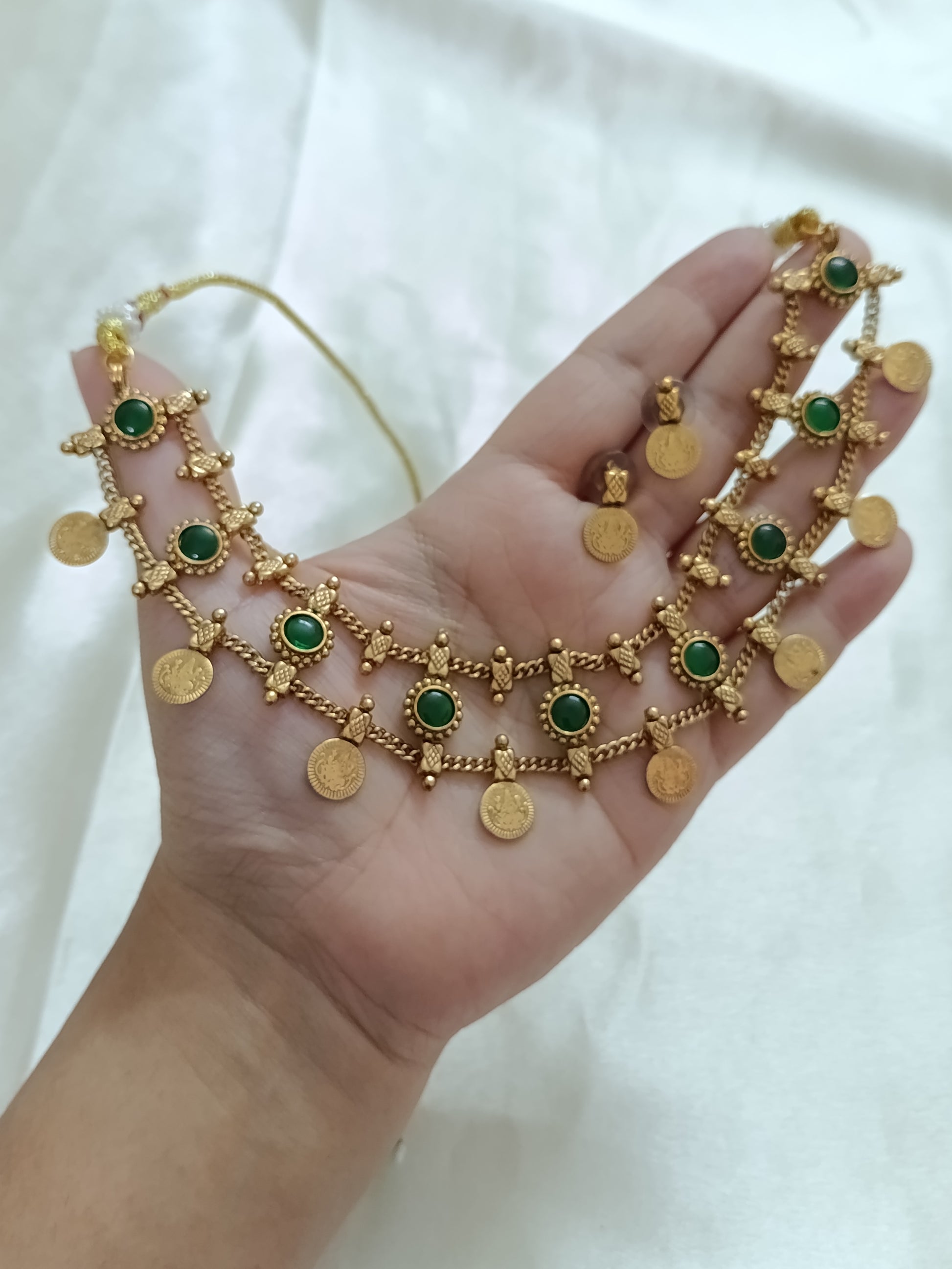Lakshmi Kasu Necklace V1