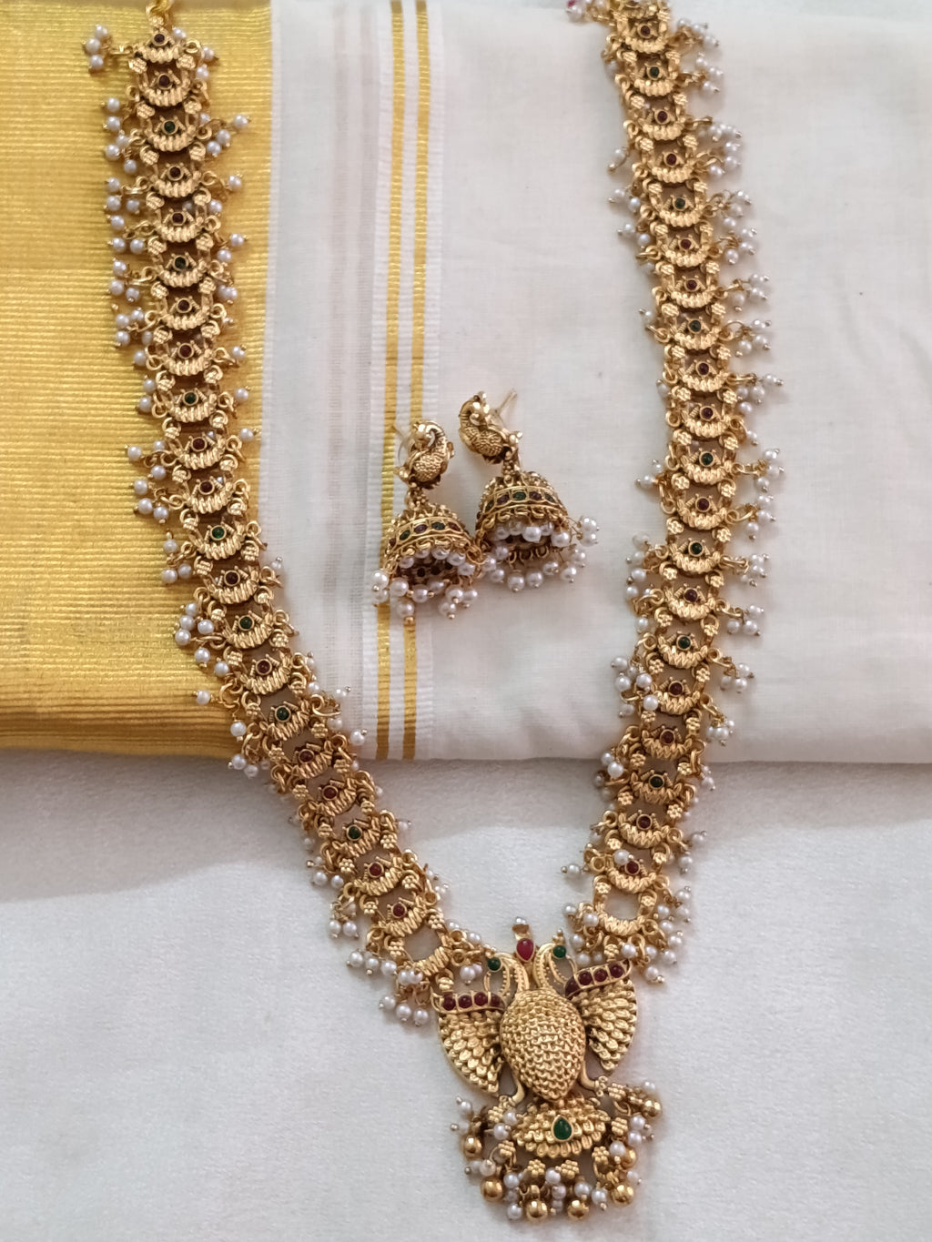 Garuda Long Necklace Set