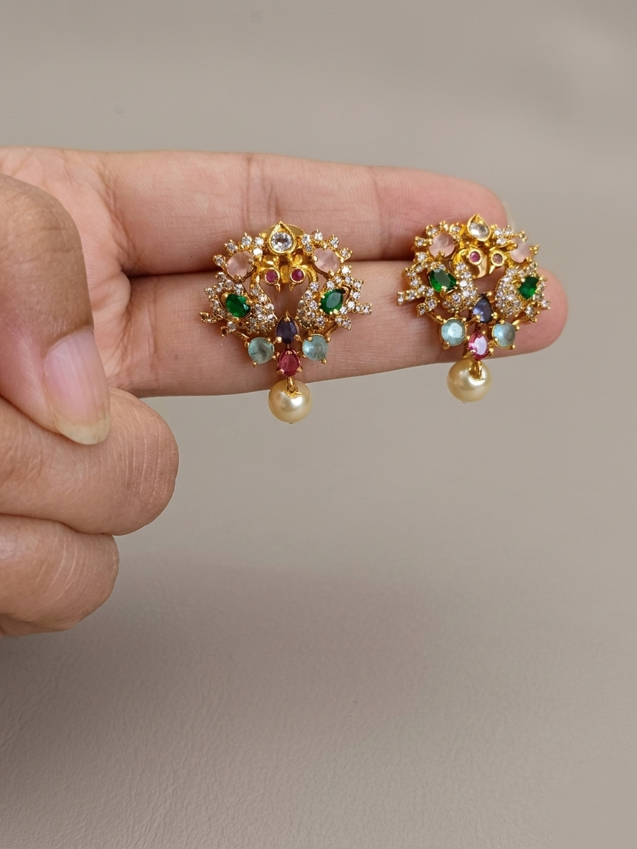 AD Peacock Earring V2