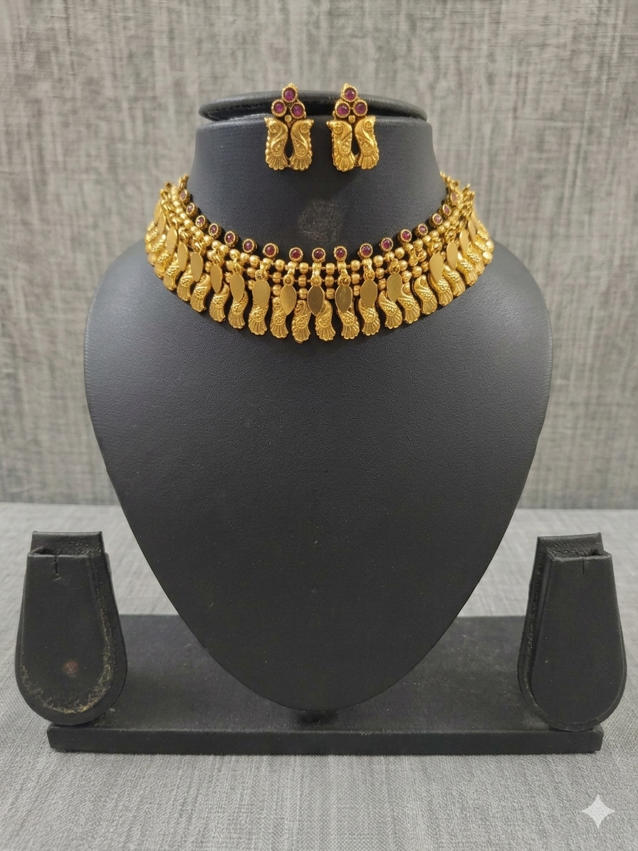 Fusion Elakathali Choker Set V12