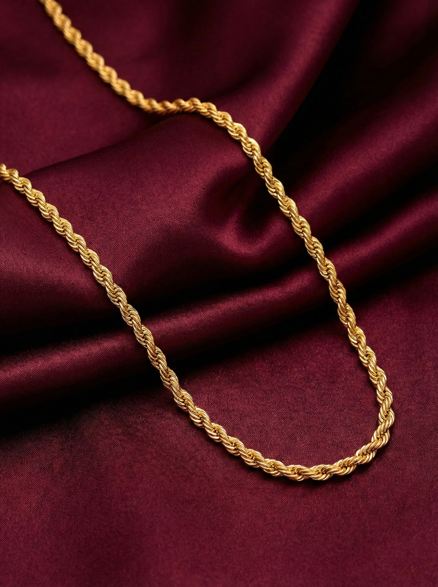 Micro Polish Rope Chain