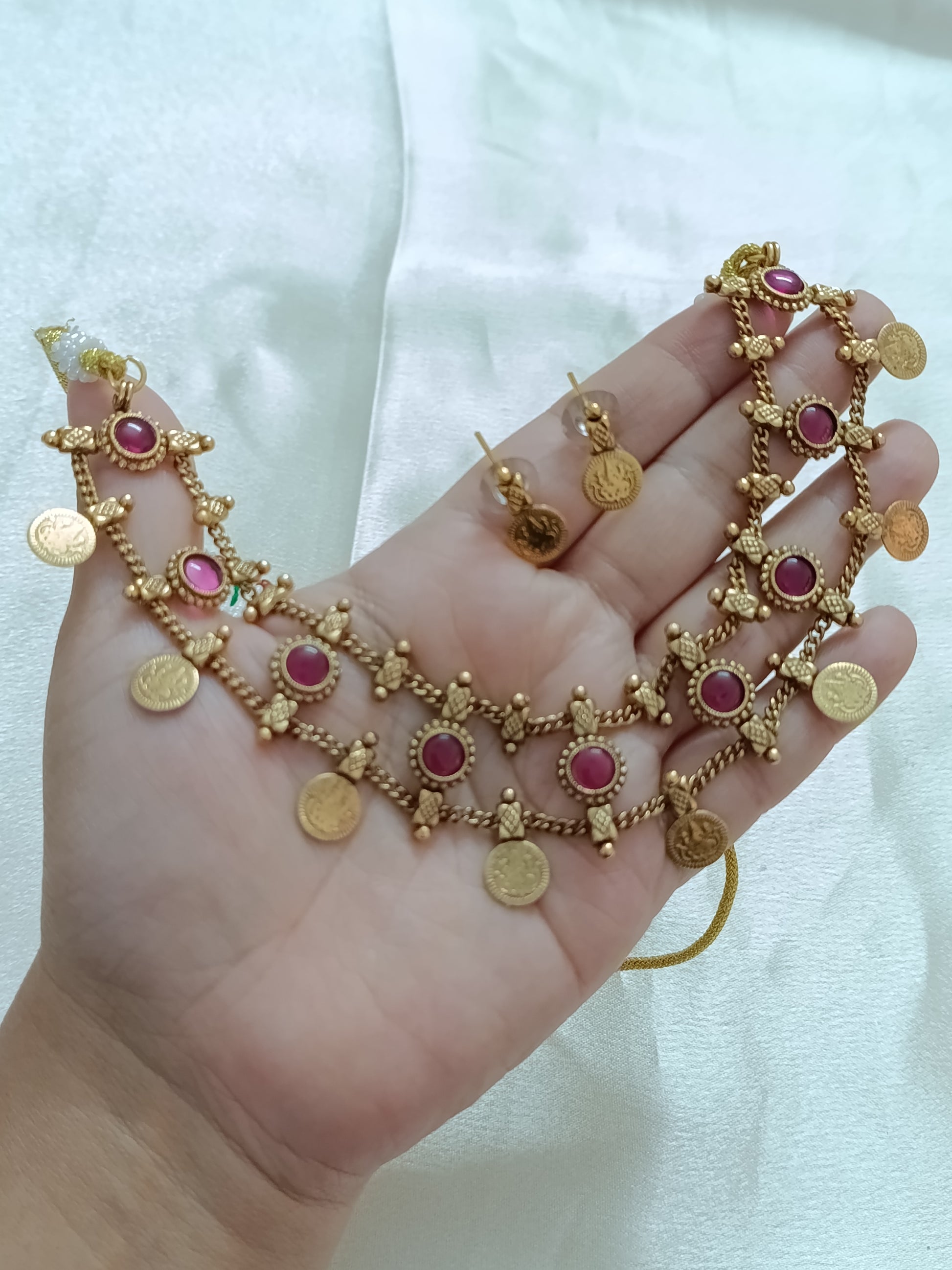 Lakshmi Kasu Necklace V1