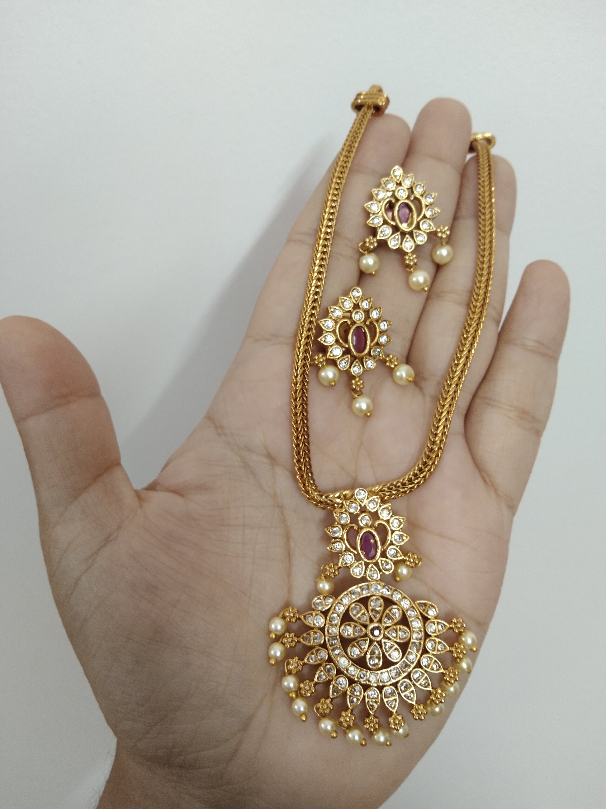 AD Pendant Necklace Set V4