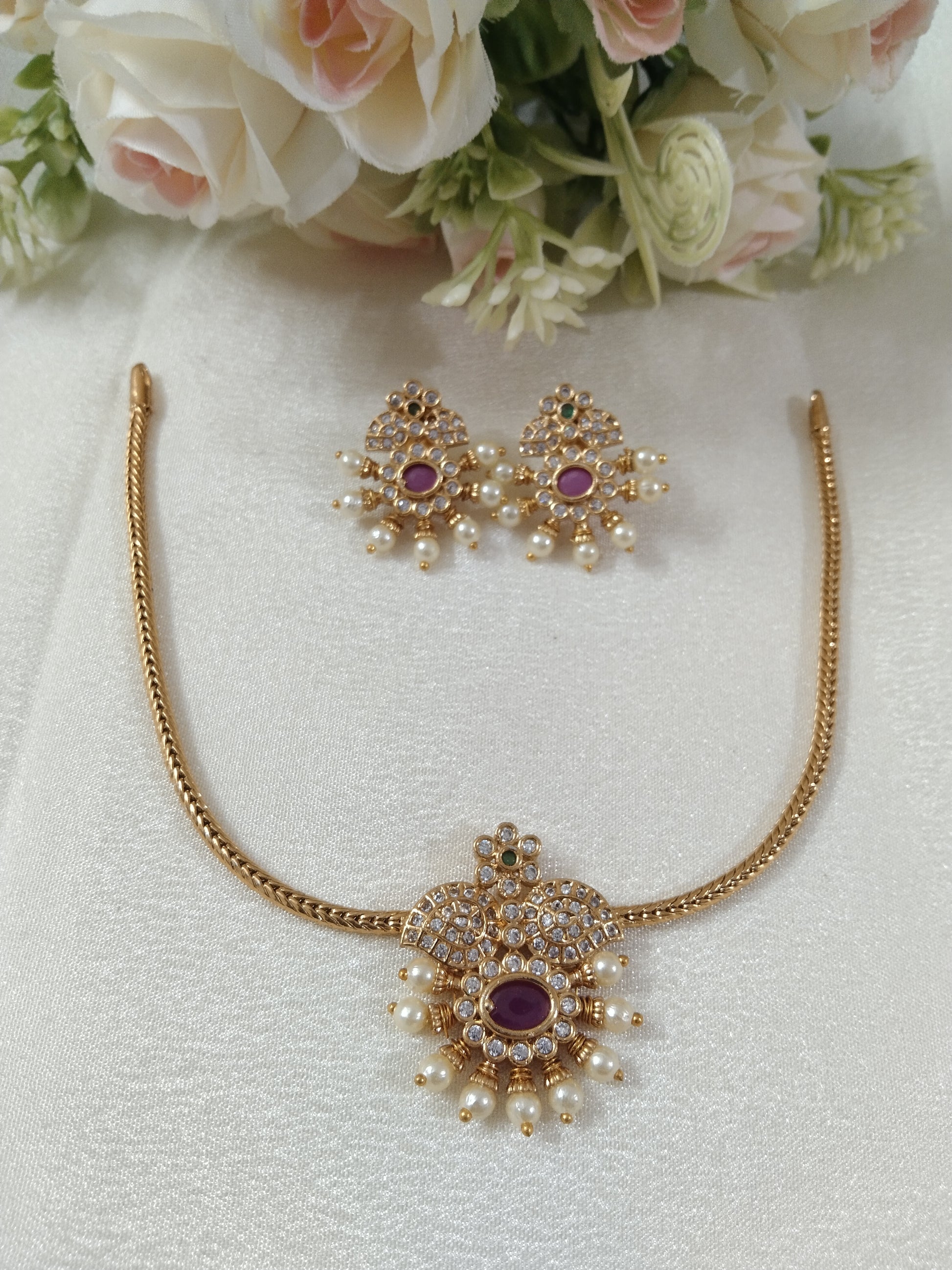 Floral Choker Set V3