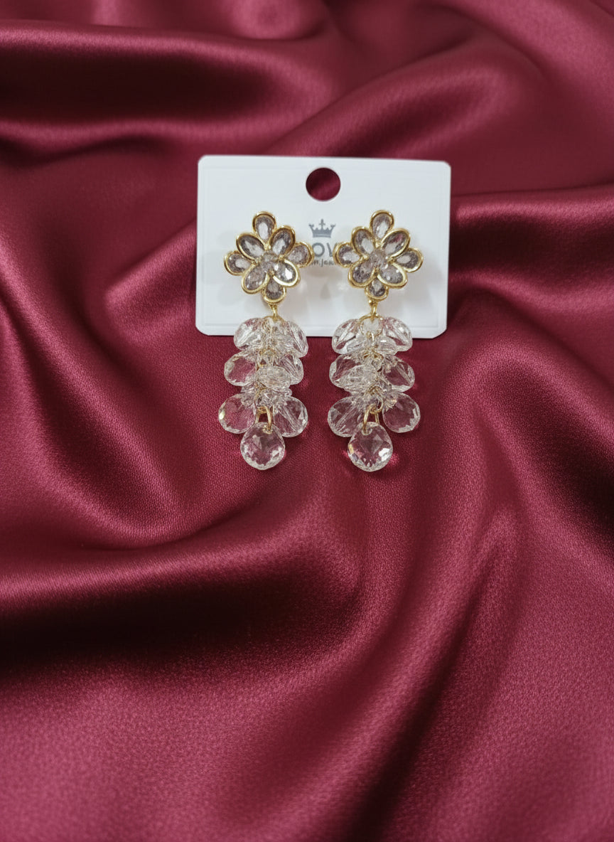 Petal Statement Drop Earring