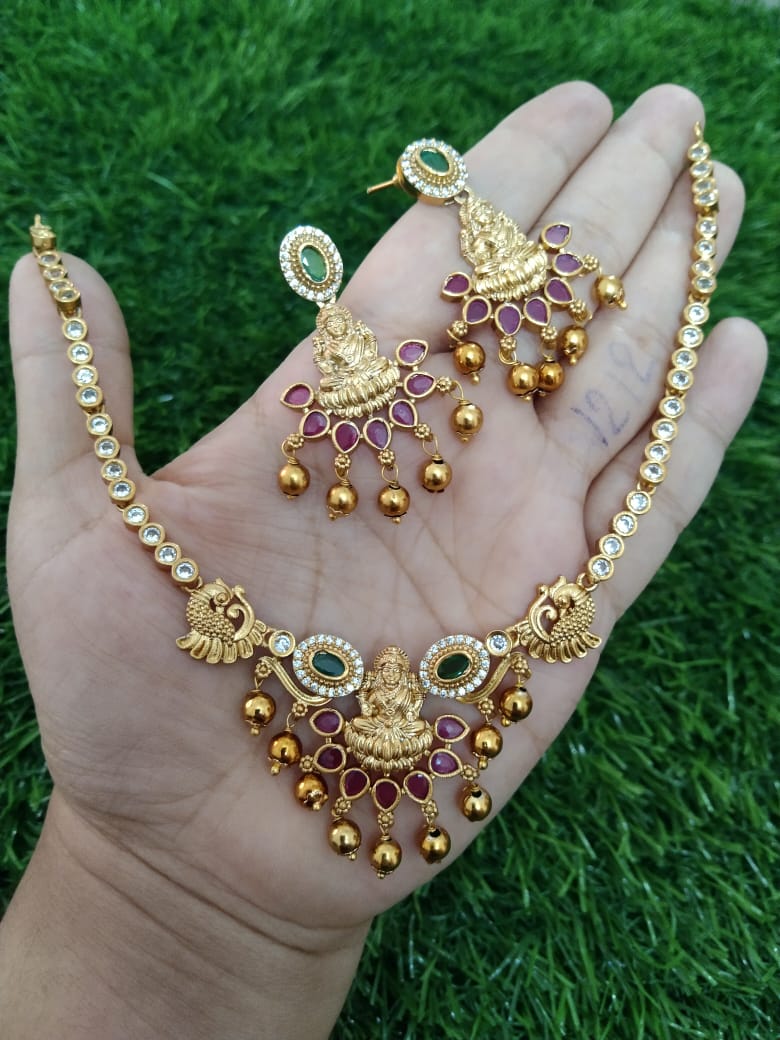 Lakshmi Necklace Set V5