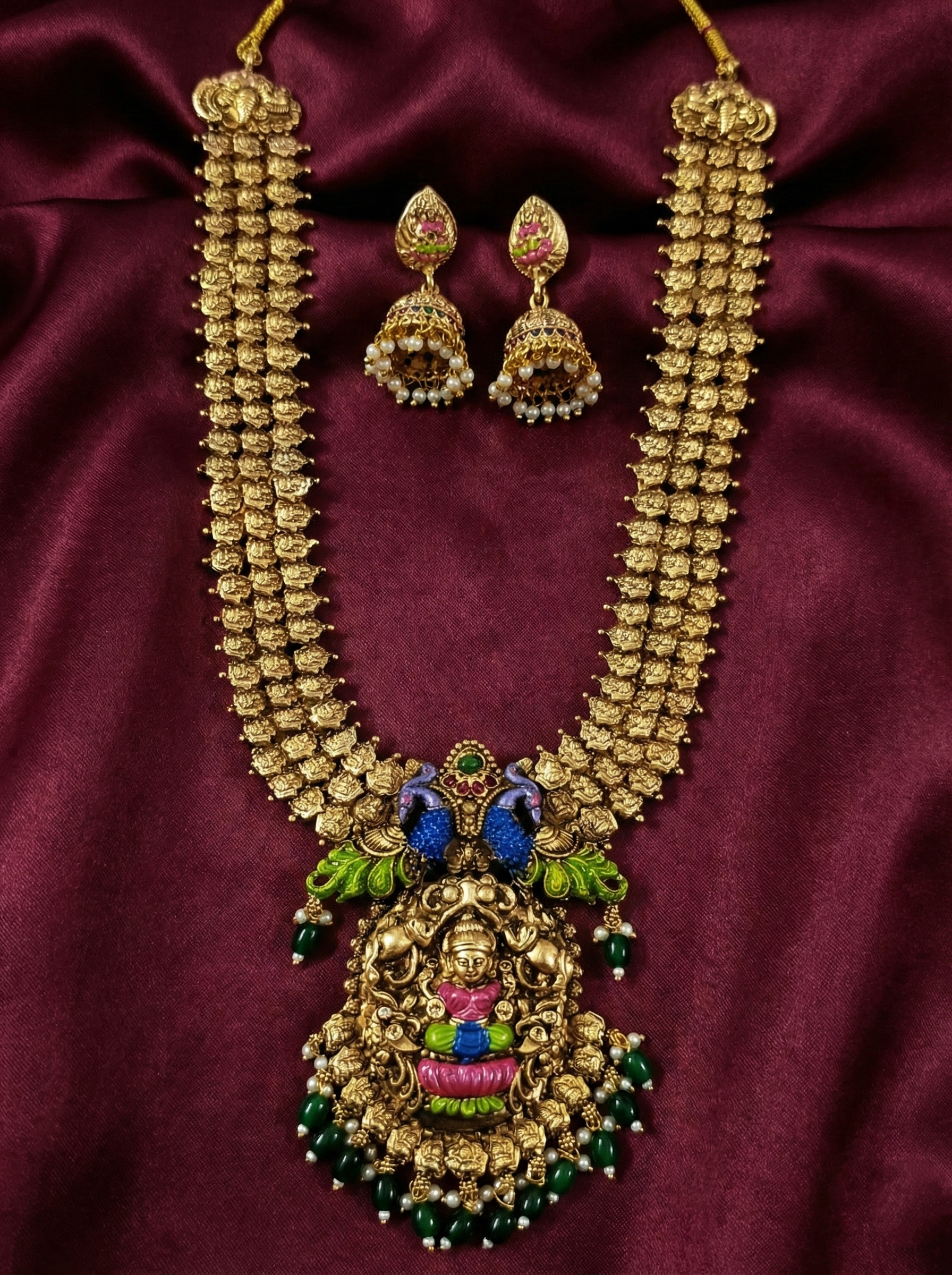 Paradise Sowbhagya Lakshmi Long Necklace