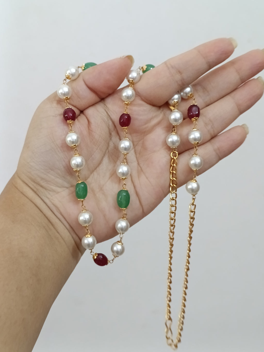 Pearl Mid Long Necklace V1