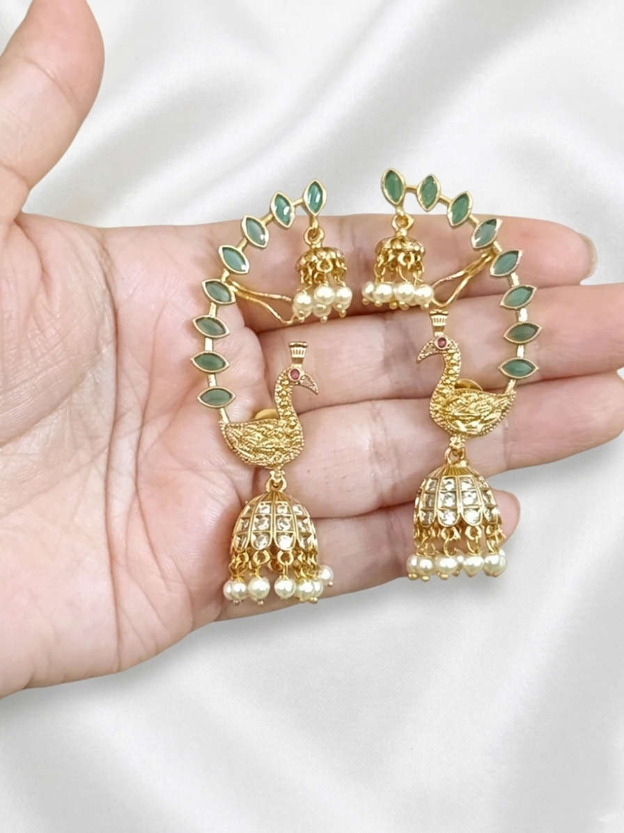 Peacock Bluetooth Jhumka V1