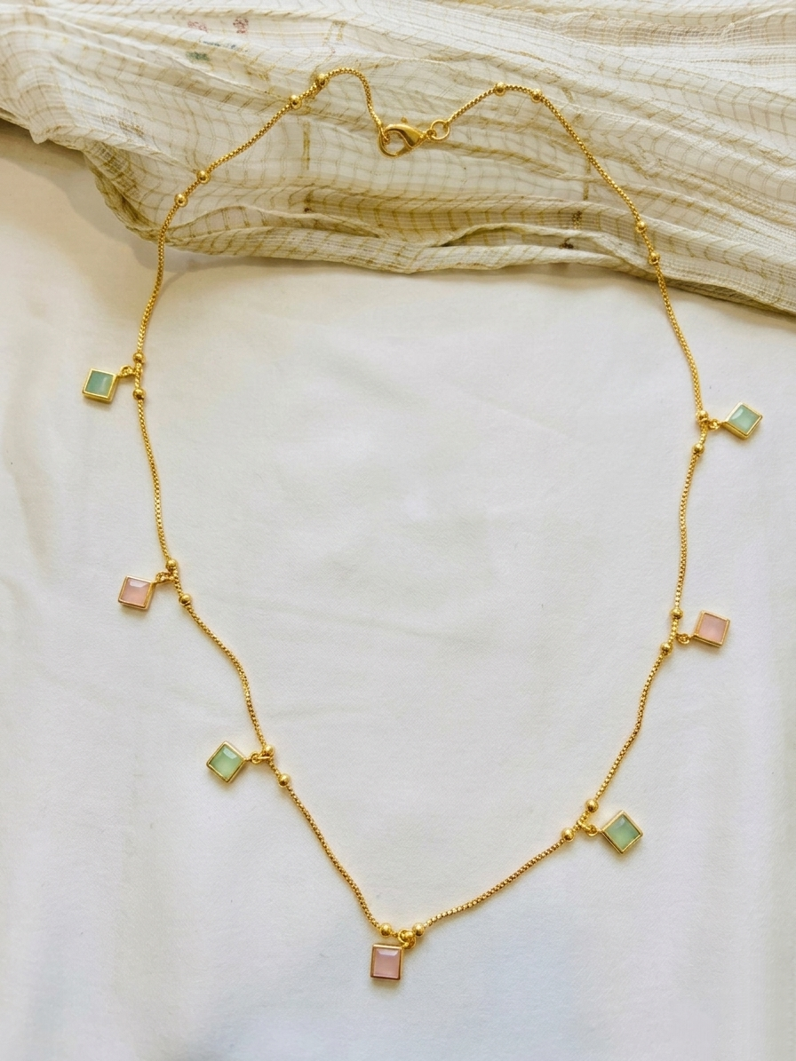 AD Fusion Drop Necklace Set V151
