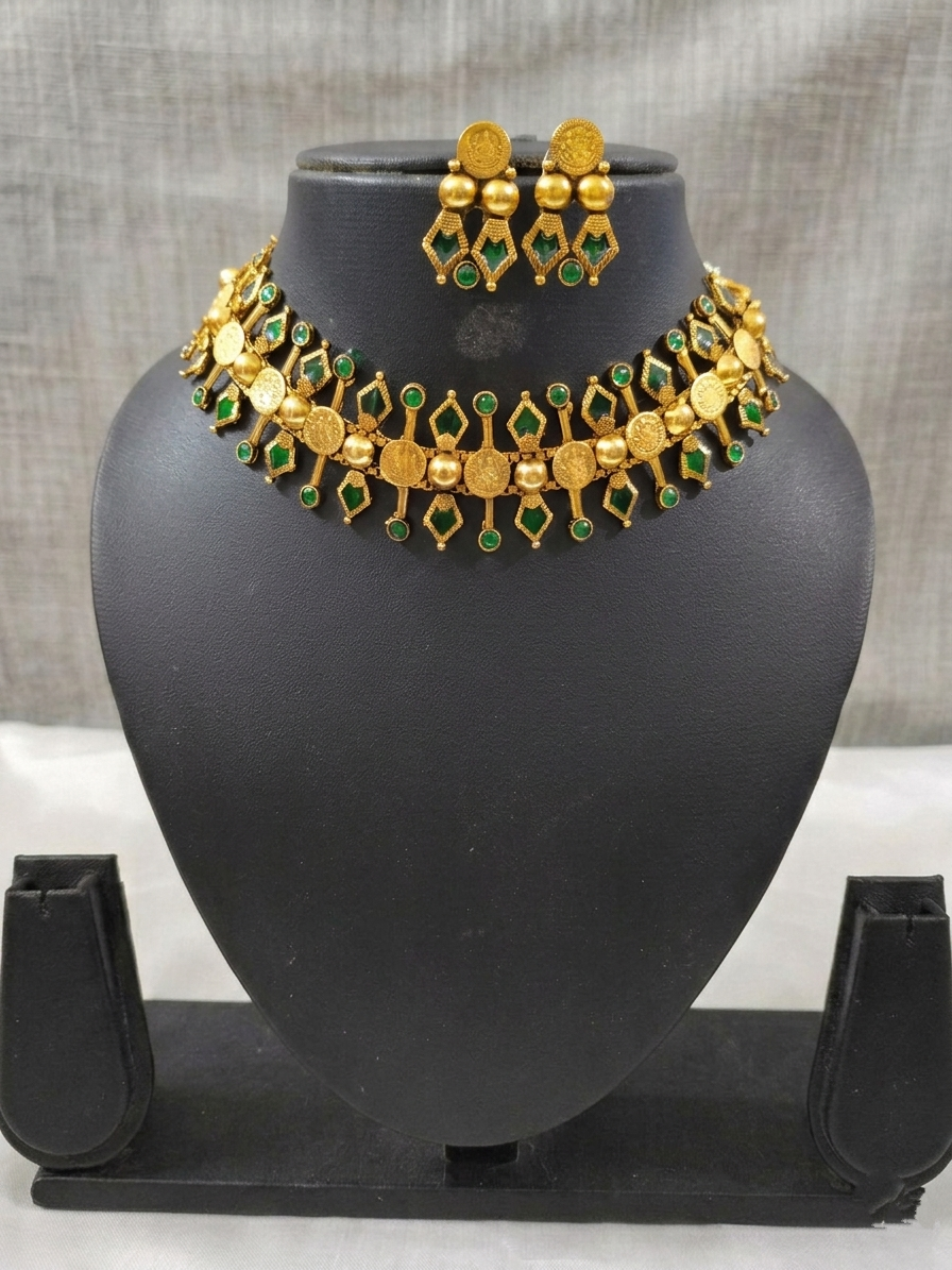 Palakka Coin Choker Set V2
