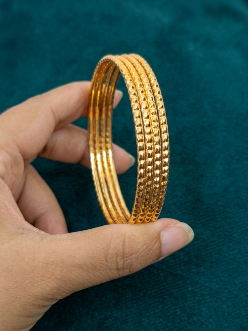 1 gm gold Polish Bangle Set of 4