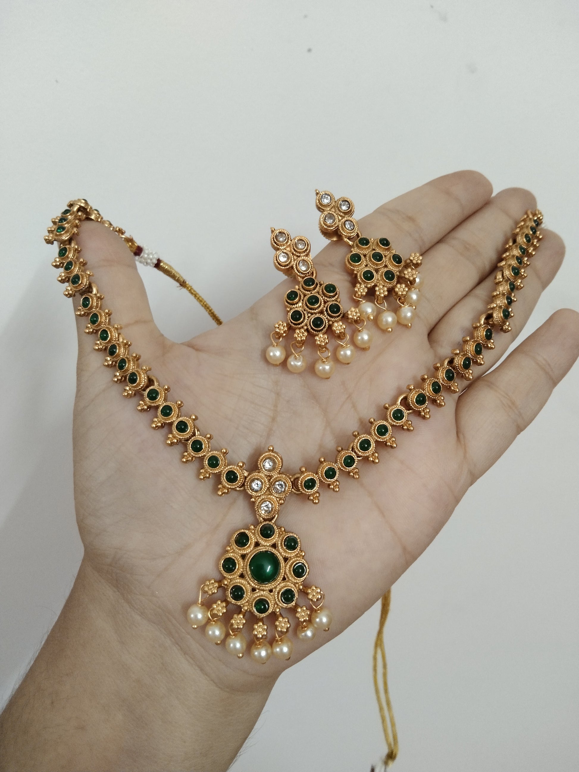 Matte Finish Necklace Set V7