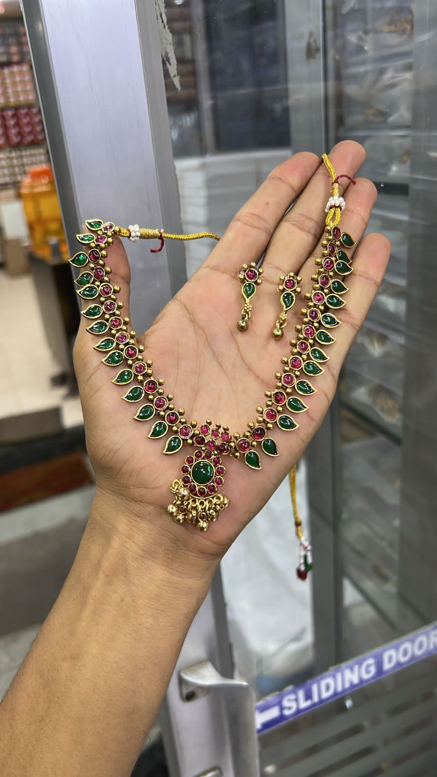 Multi Mullamottu Necklace set V2