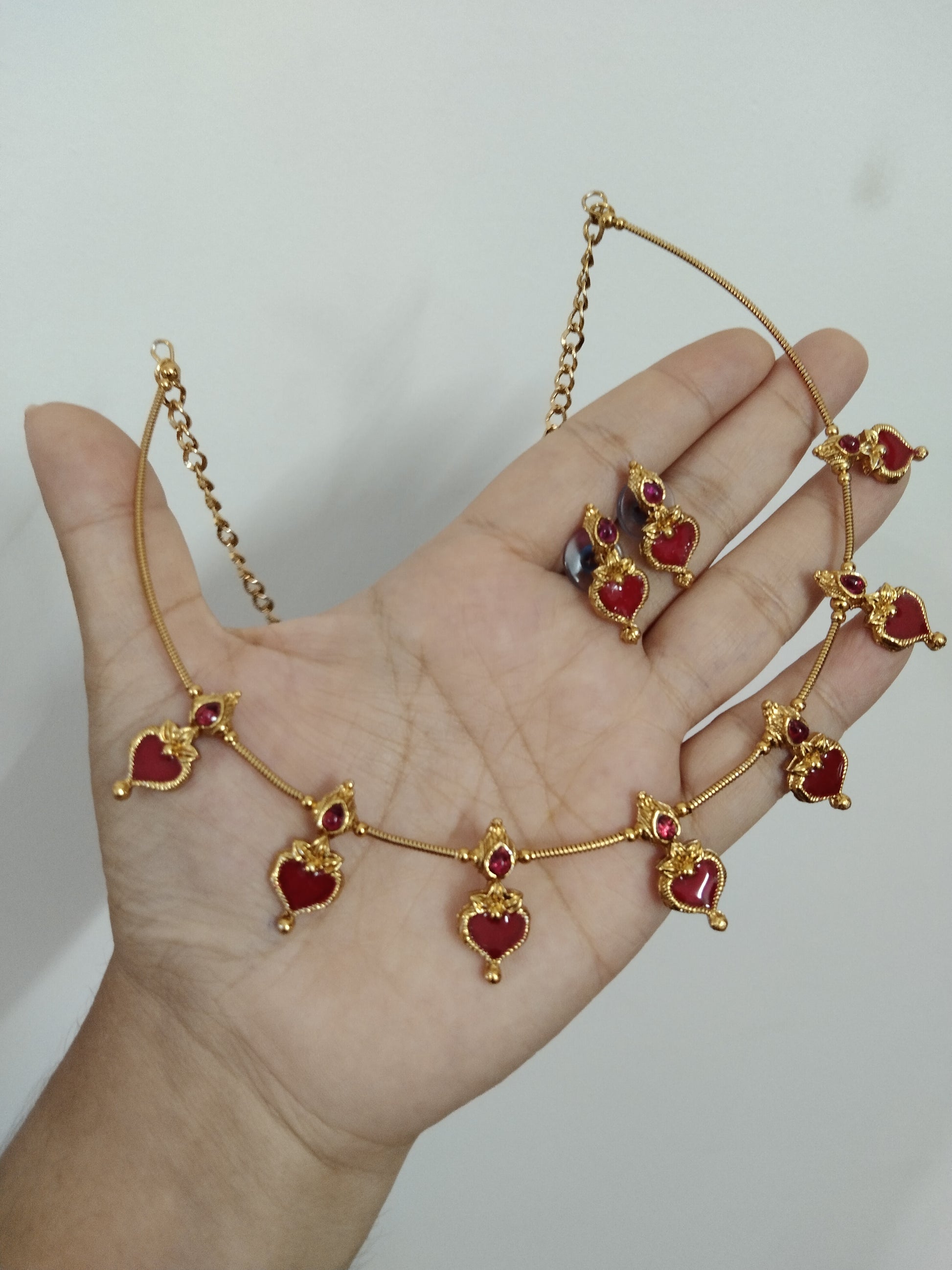 Palakka Hasli necklace set