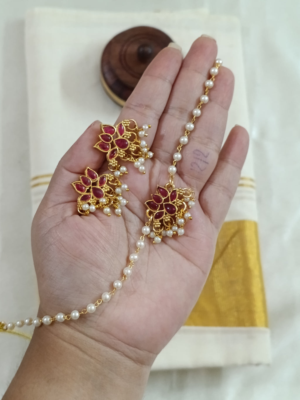 Lotus Pearl Choker Set V2