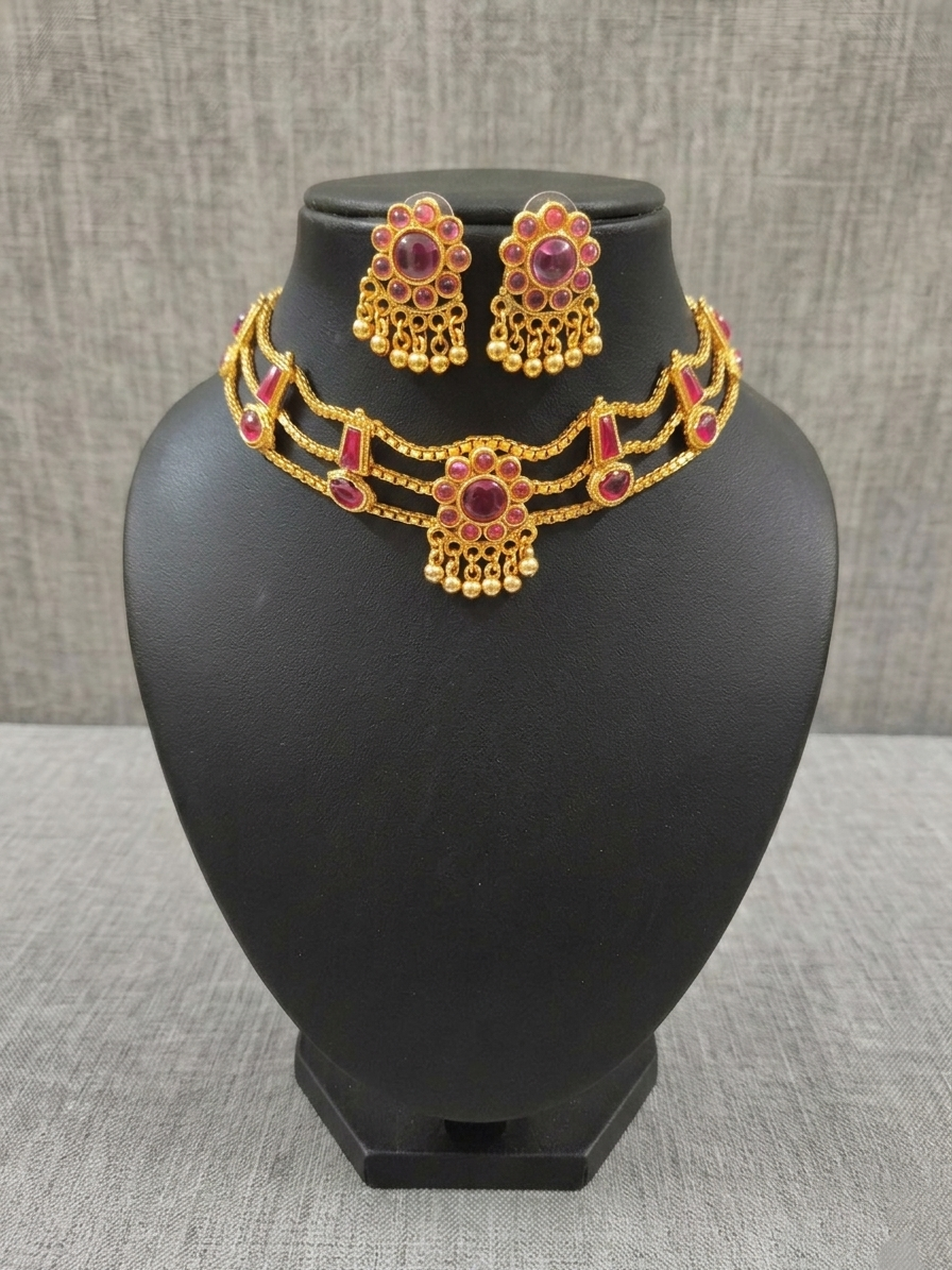 Palakka Choker Set V1