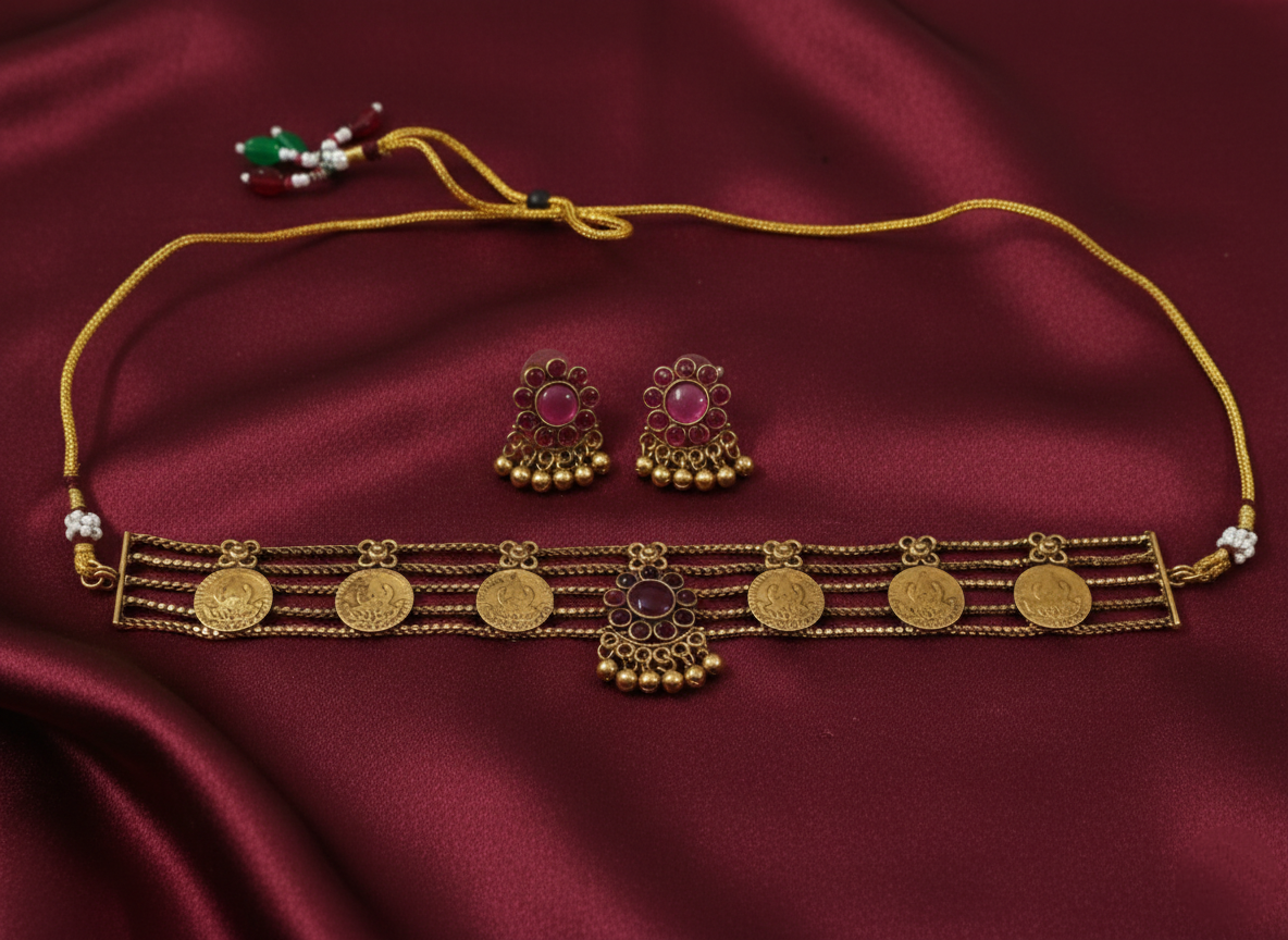 Palakka Coin Choker Set V1