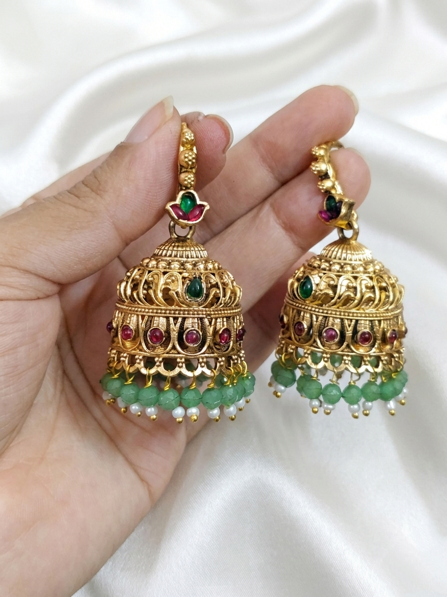 Low Budget Hook Jhumka Earring V1