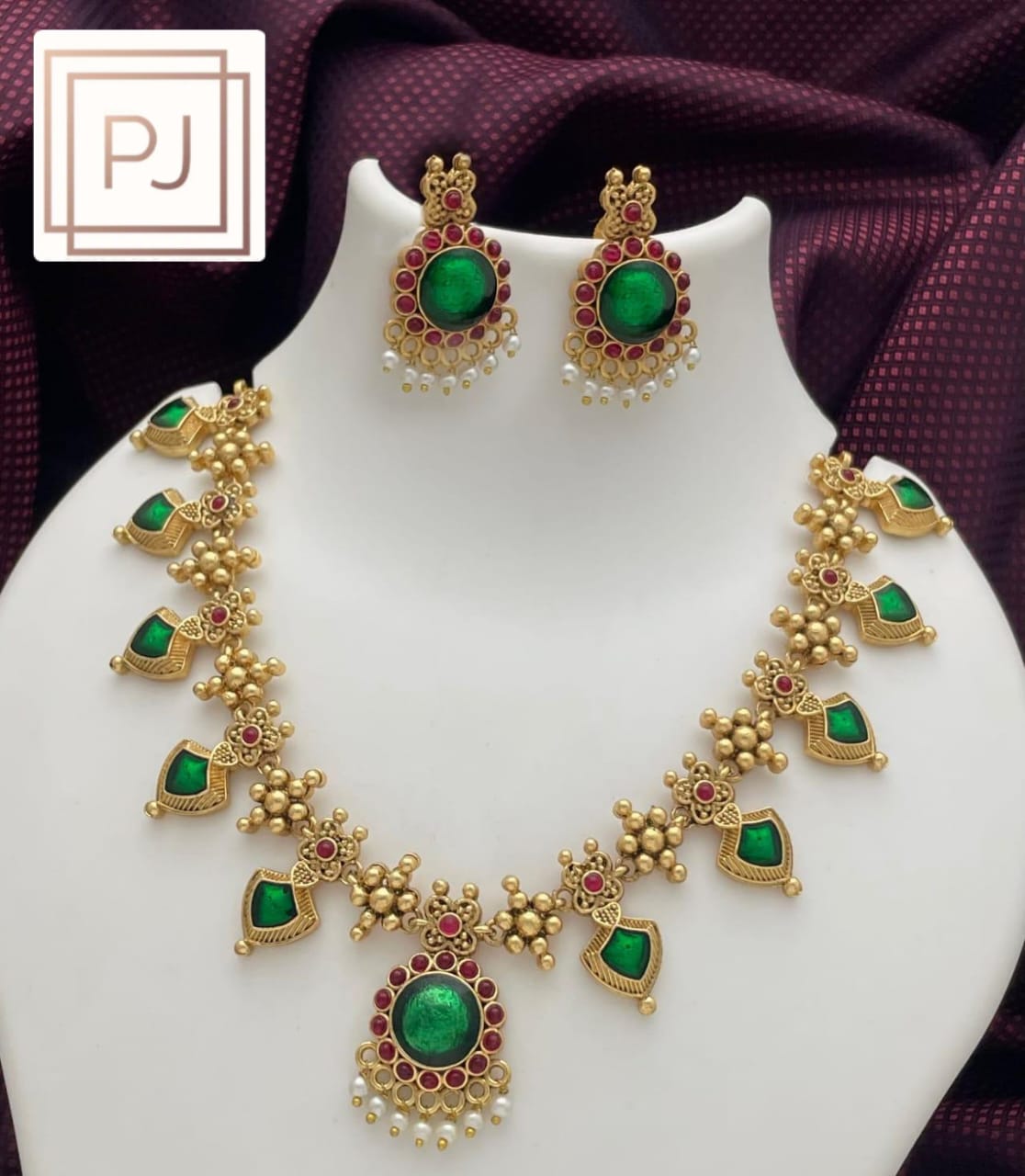 Palakka Necklace set V6