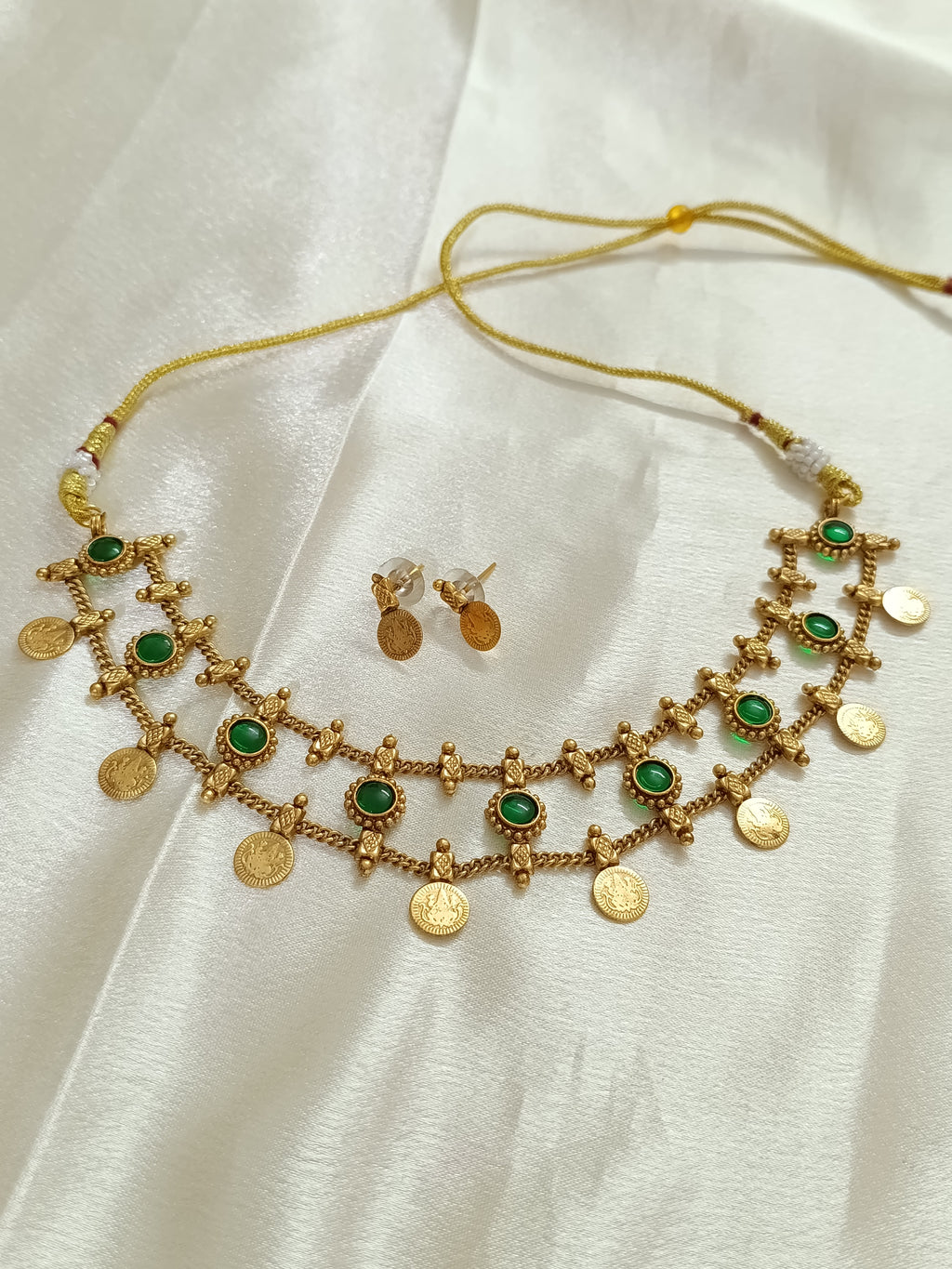 Lakshmi Kasu Necklace V1