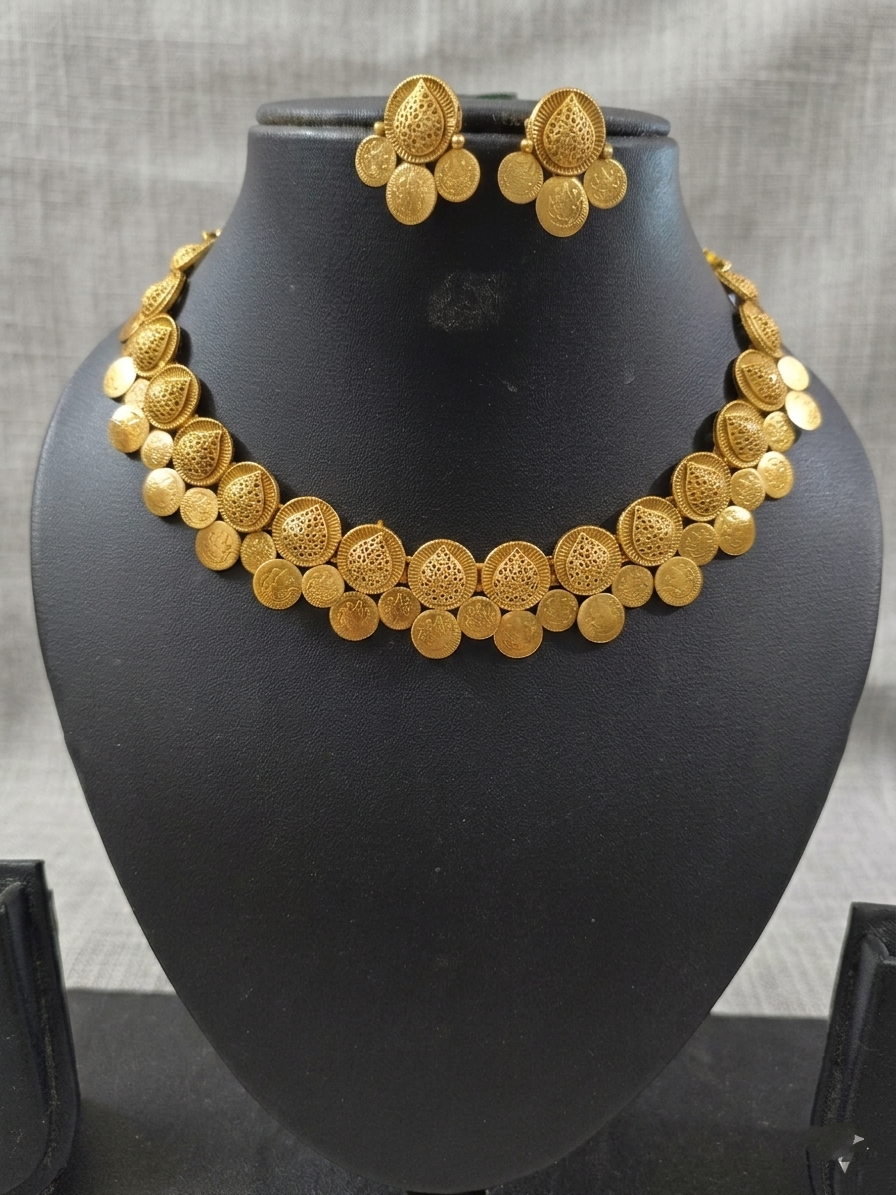 Coin Necklace Set V160