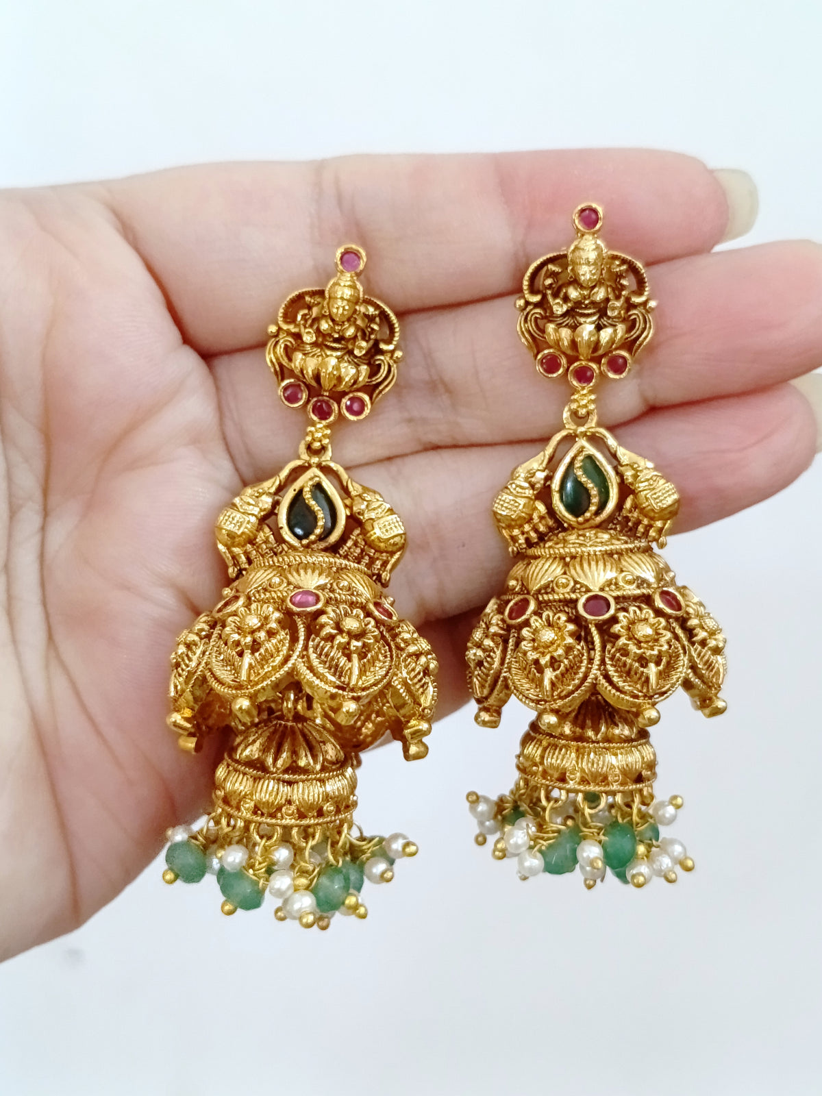 Lakshmi Layer Jhumka Earring